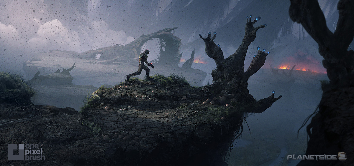 Planetside 2. Hossin Swamp