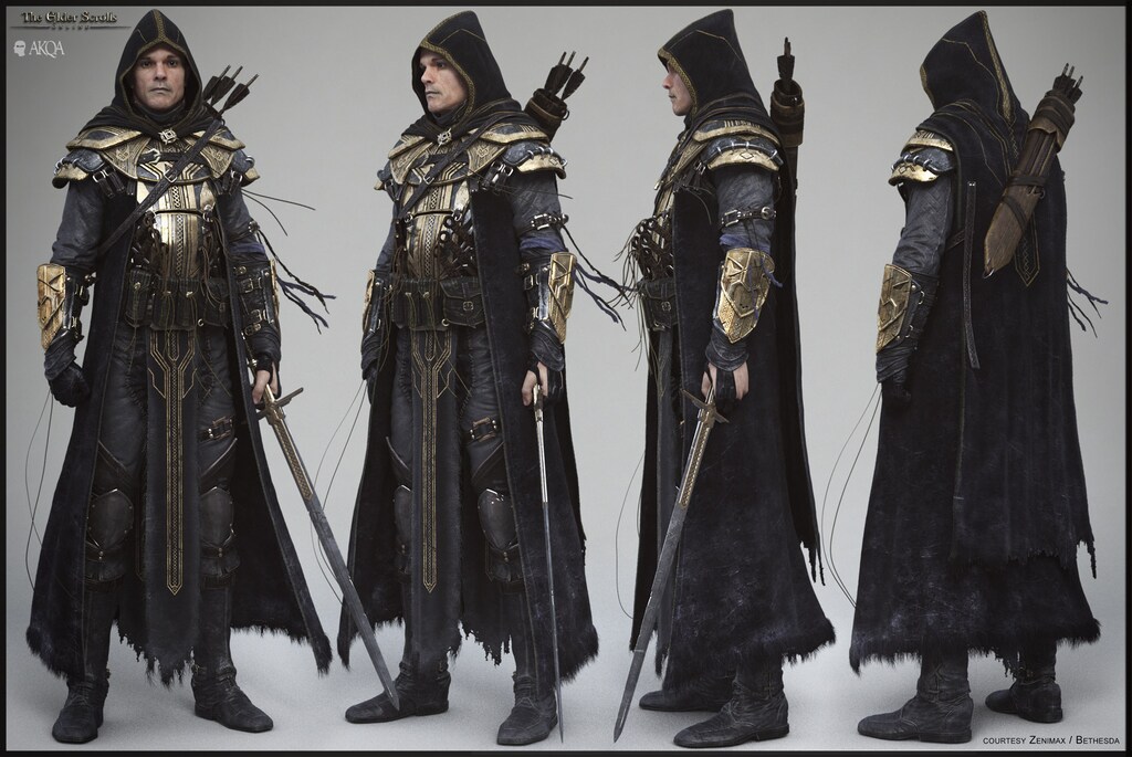 Artwork for the Elder Scrolls Online. Blur Studio produced the cinematic for Bethesda Softworks' MMO.