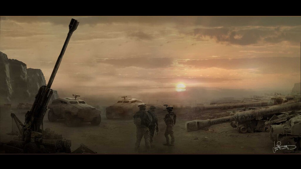 Last Stand: a personal art work.
