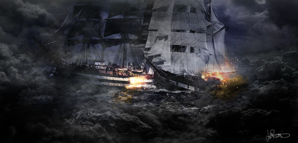 Pirates: a personal art work.