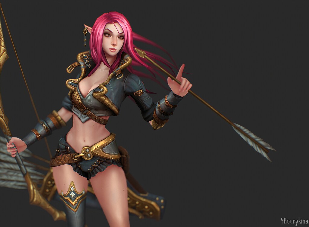 Archer, by Yekaterina Bourykina.