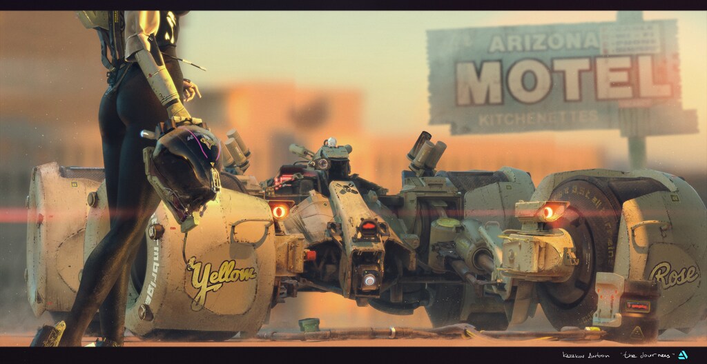 2nd Place 2D Transport Art: Anton Kazakov