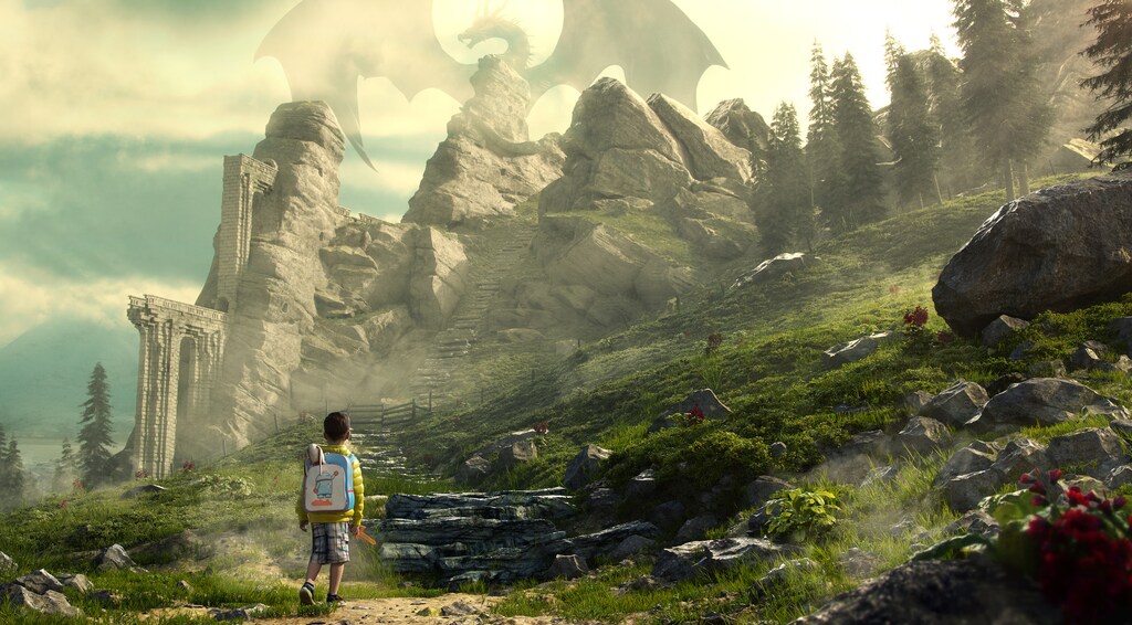 2nd Place 3D Environment Art: Damien Peinoit