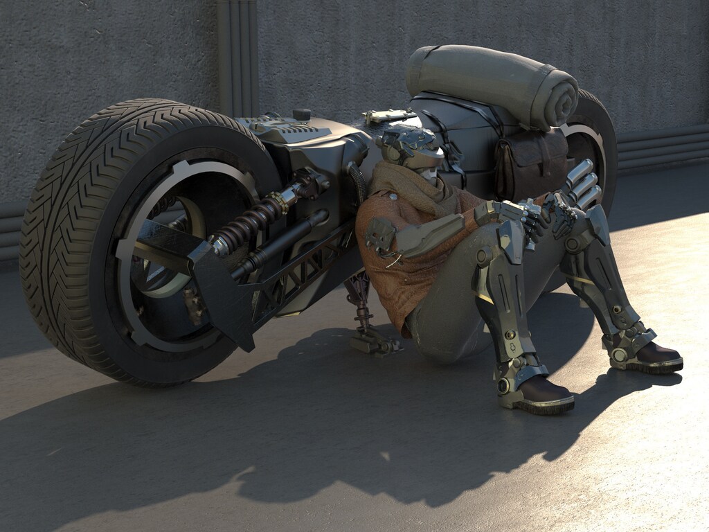 Honourable Mention 3D Character Art: Eric Kim