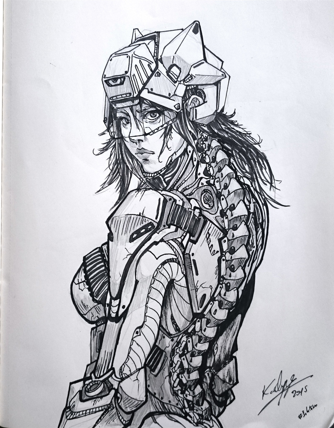 Ink sketches -1
