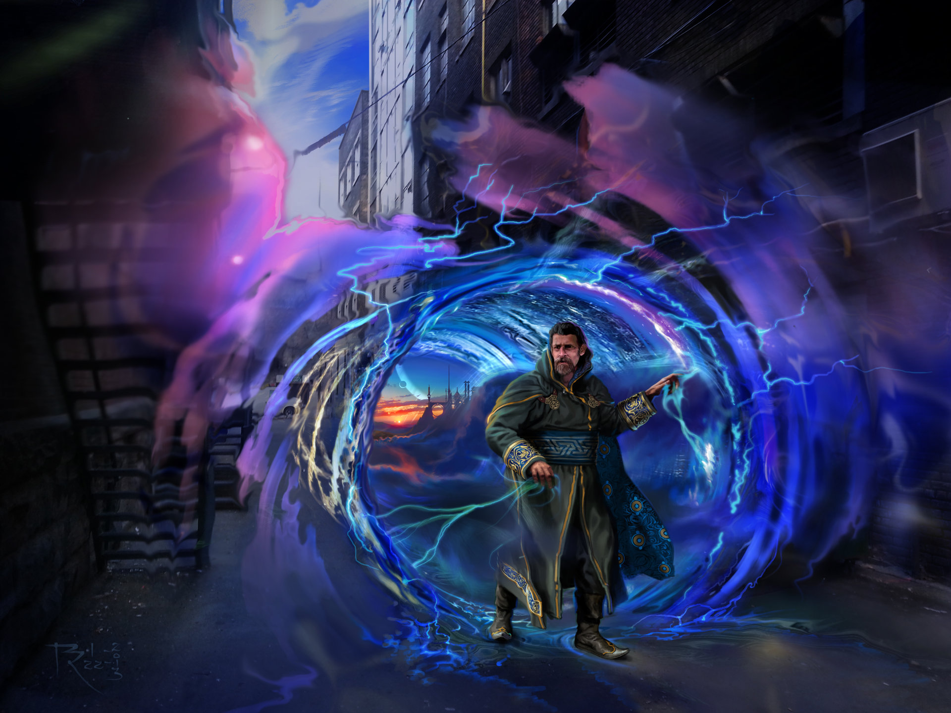 Portal Opening by Bartol Rendulic r/ImaginaryPortals