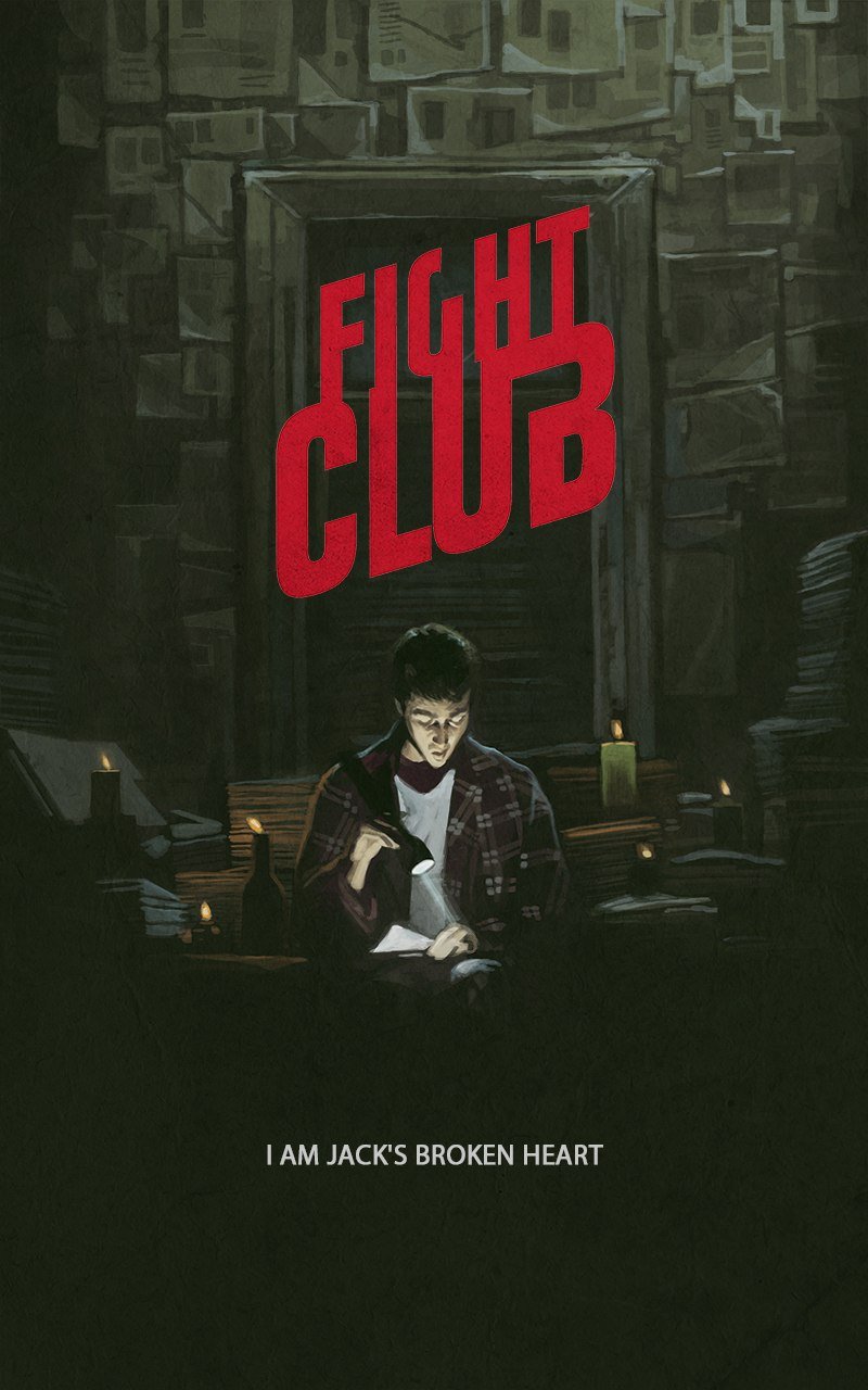 fight club poster yuri shwedoff fight club poster club poster alternative movie posters