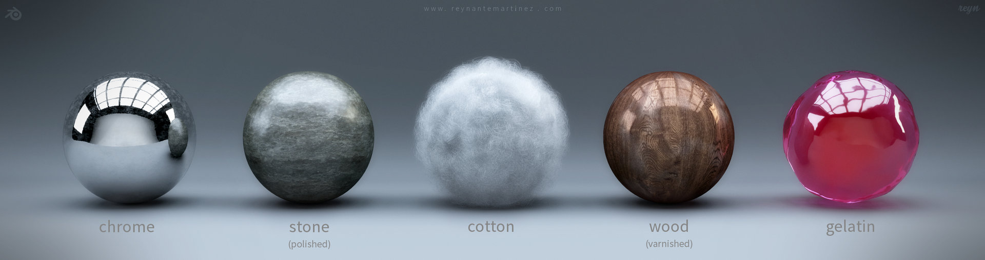 Awesome Material Renders by Reynante Martinez – fierybeth