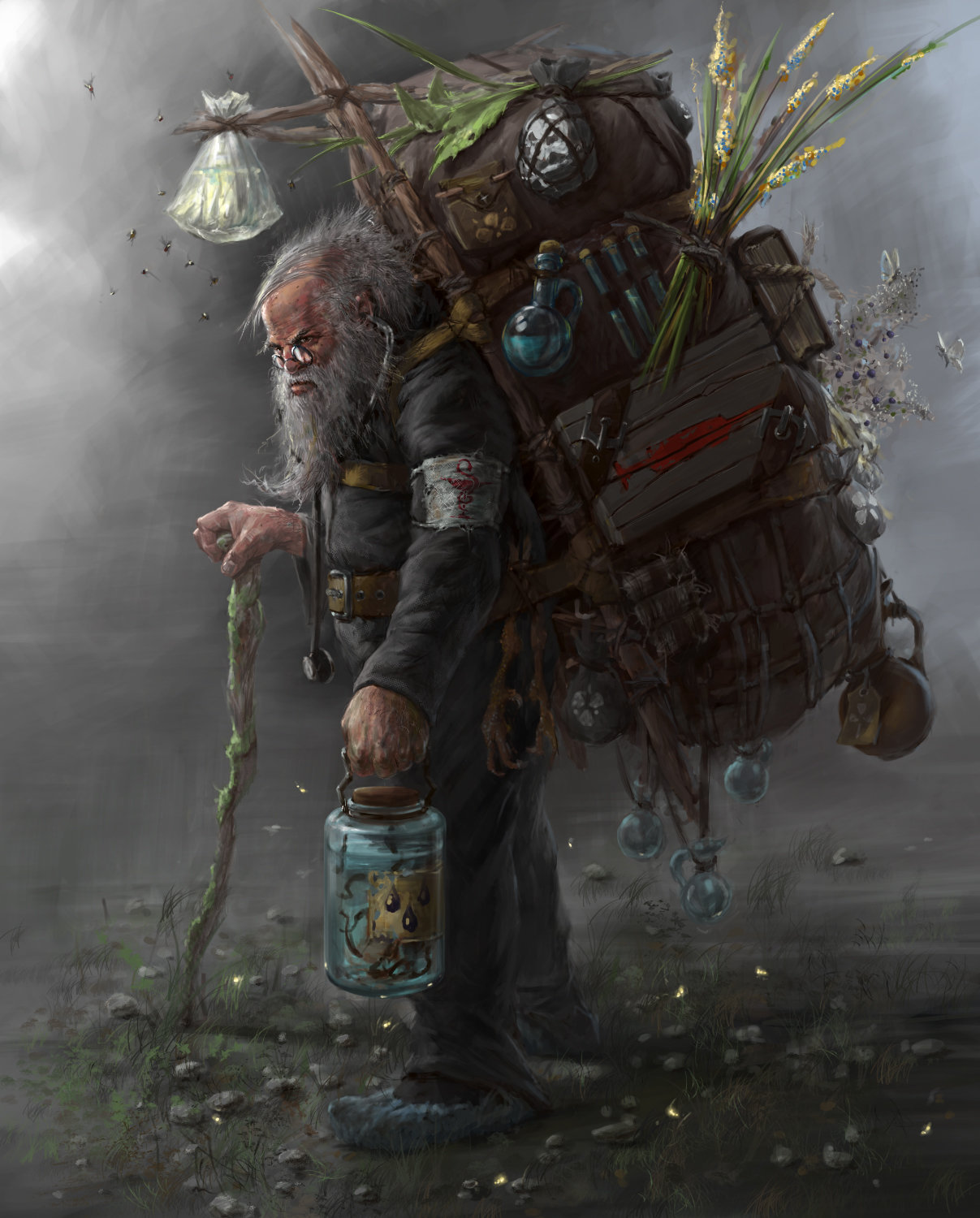 The Old Apothecary By Roman Cherepov Imaginarycharacters