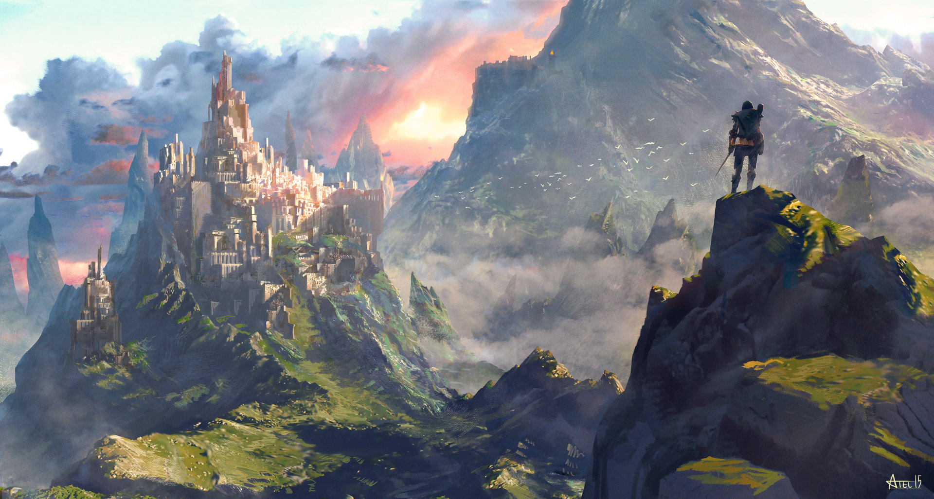 Castle By Atec Concept Artist Imaginarycastles