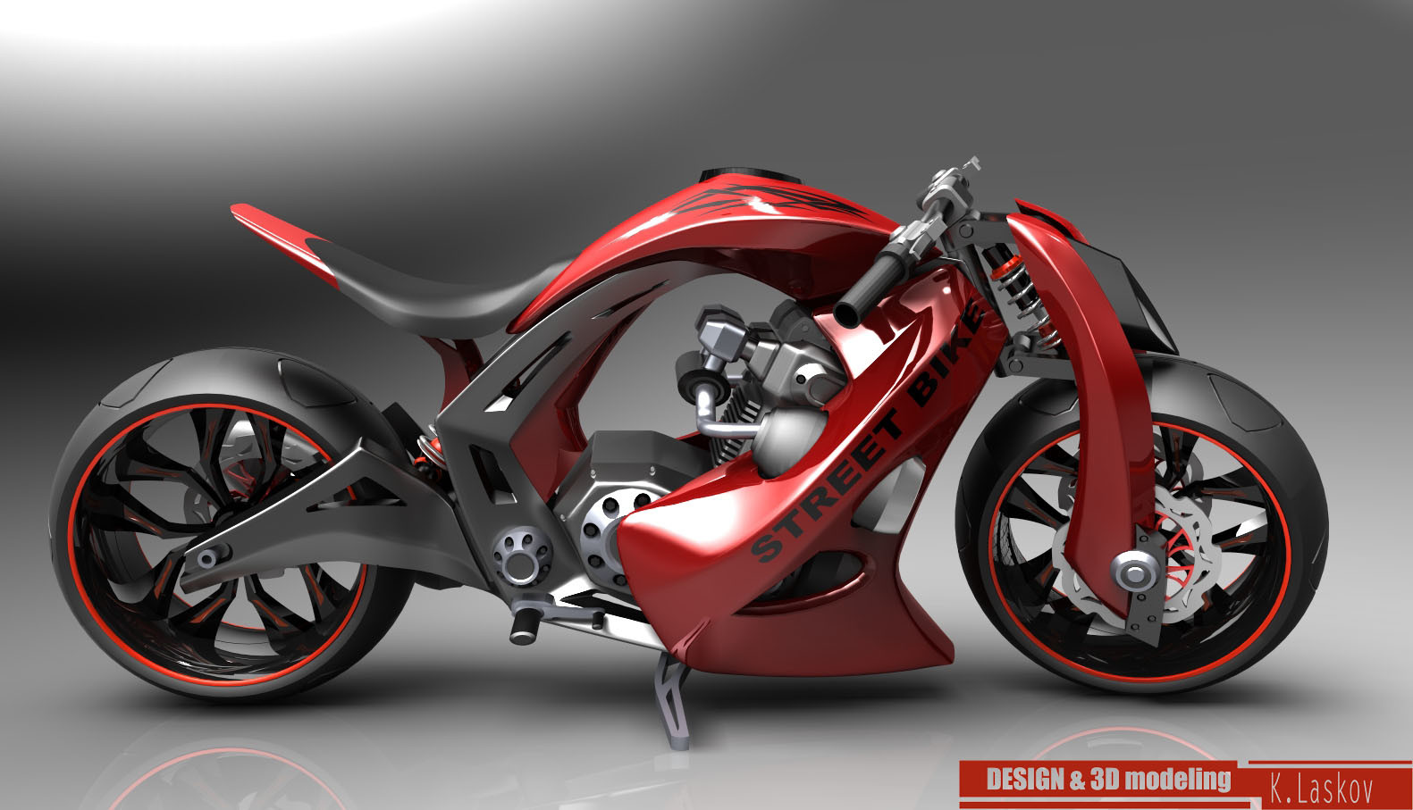 ArtStation - STREET BIKE 1000cc, konstantin laskov