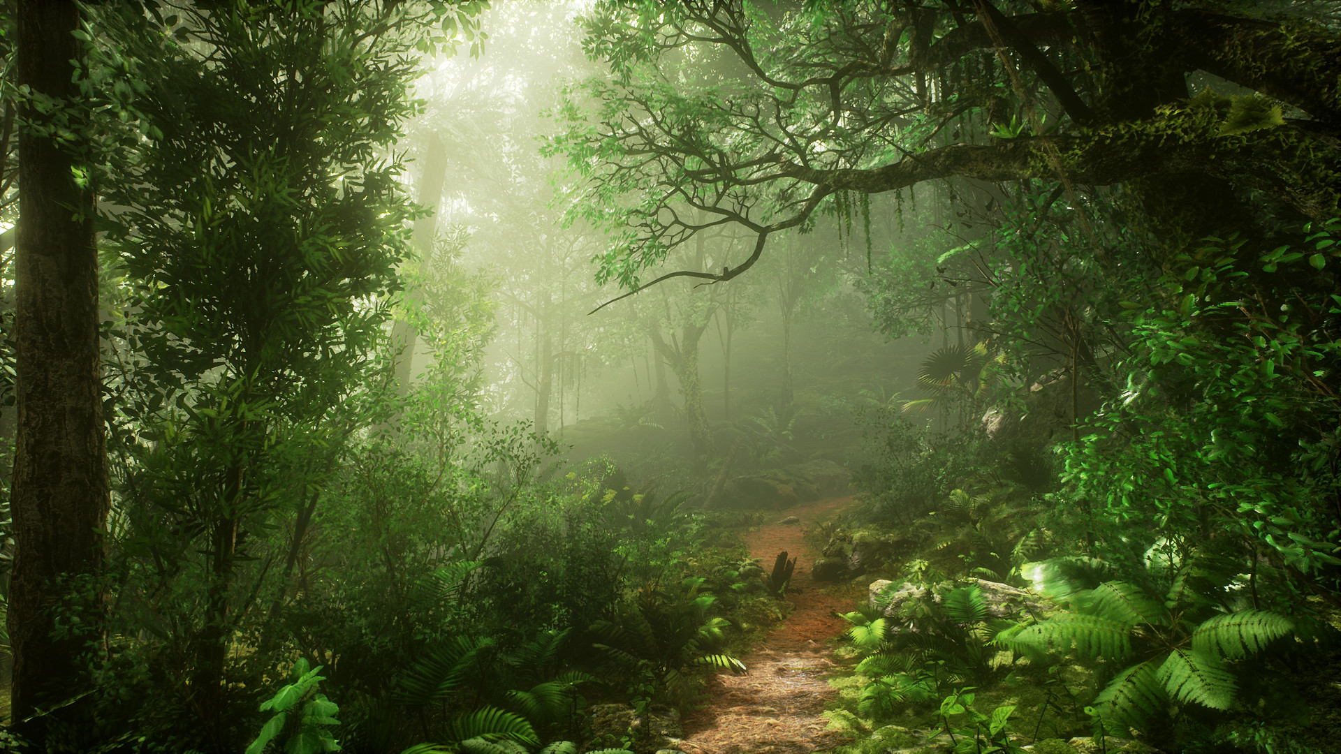 ArtStation Unreal Engine 4 Jungle Test Emre Switzer
