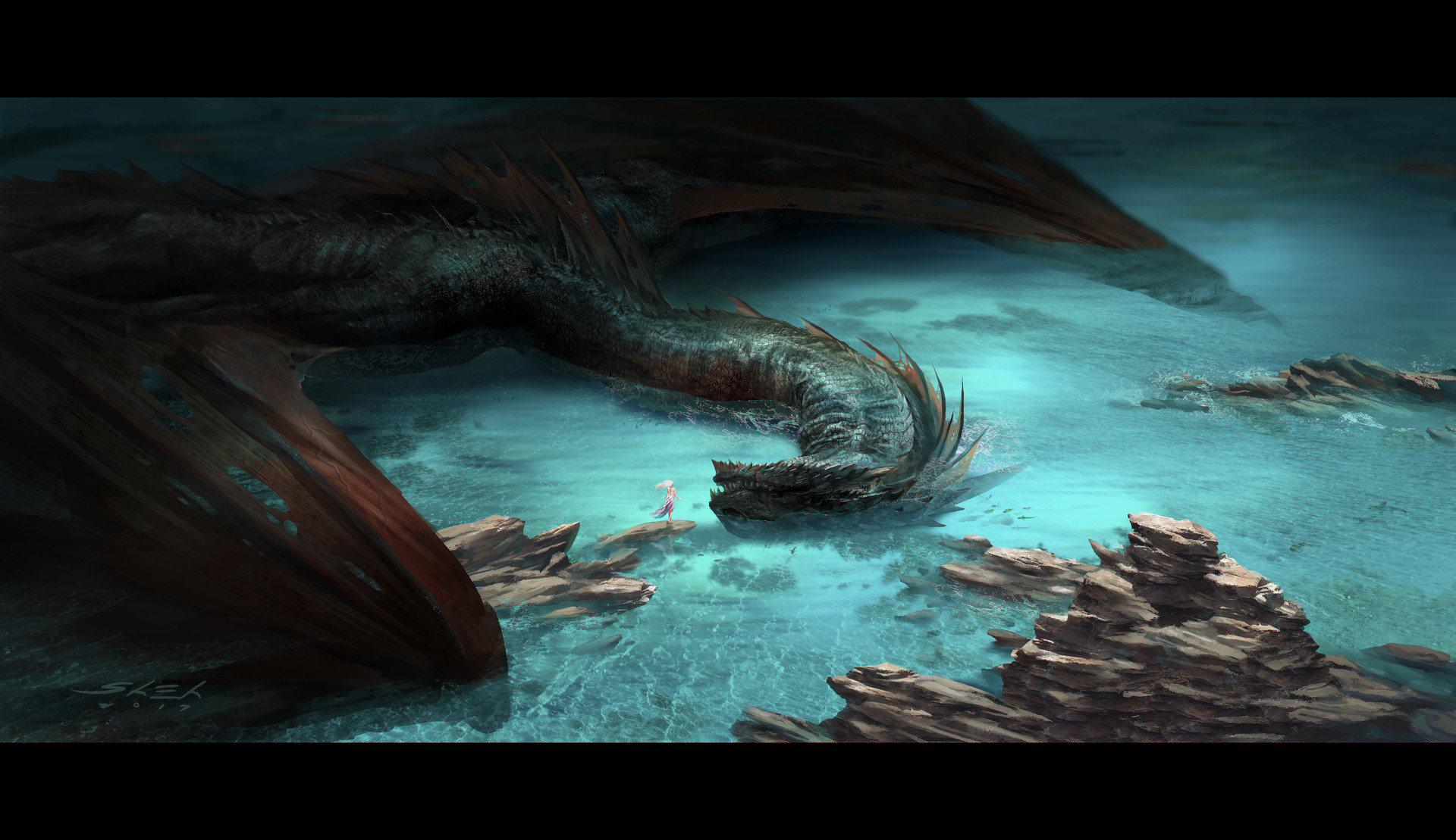 Dragon's death, by Ming Yee Sheh : ImaginaryDragons