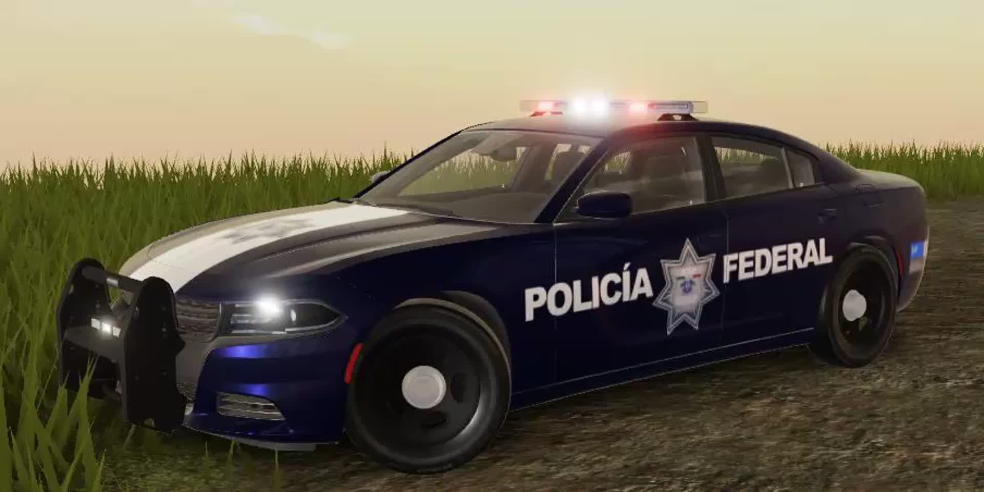 ArtStation - Policía Federal PPS, Mexico (Dodge Charger)