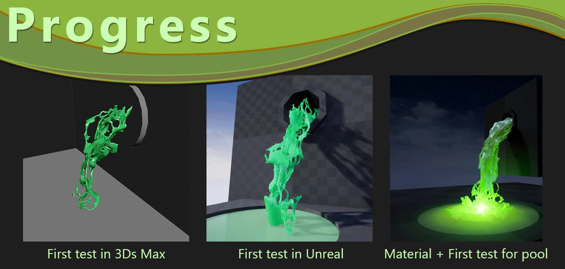 Simon Trümpler - Tileable Liquid Mesh on Spline