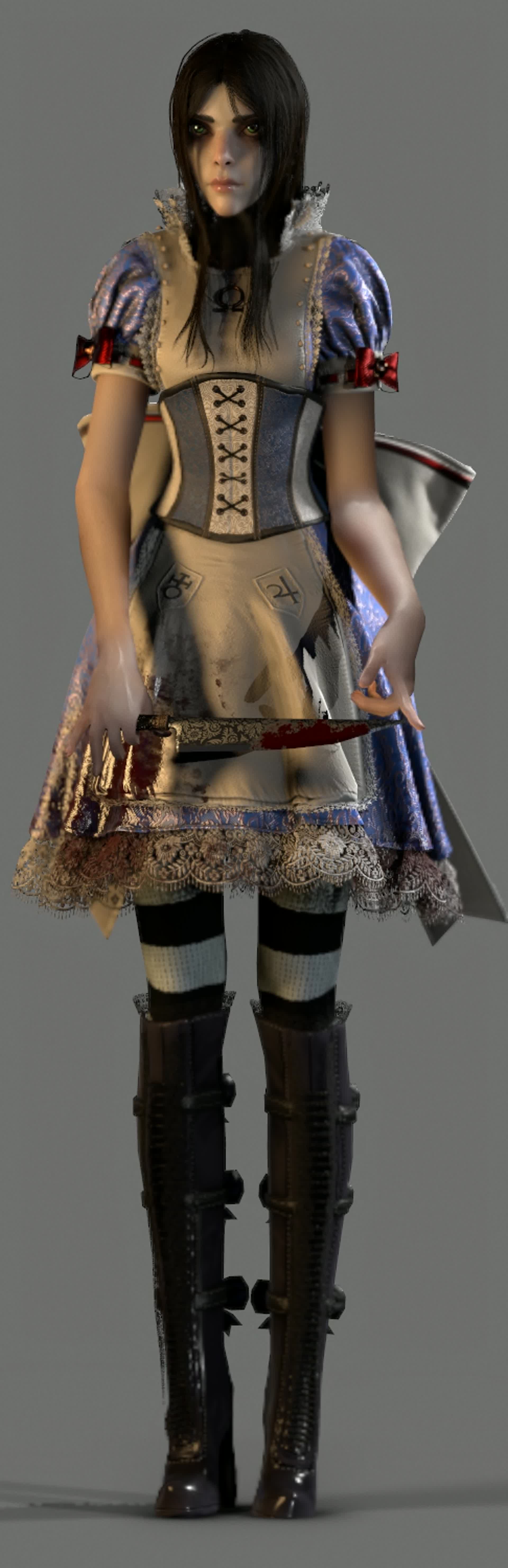 Recreating American McGee's Alice in ZBrush