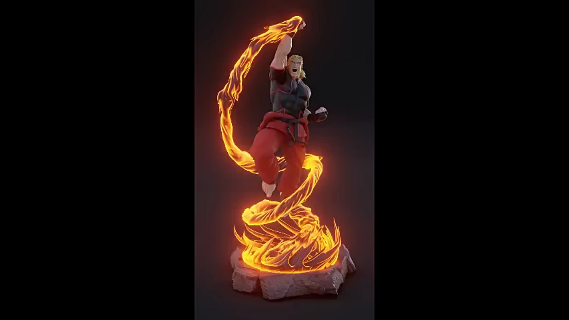 Anderson Soares3D - RYU - Street Fighter