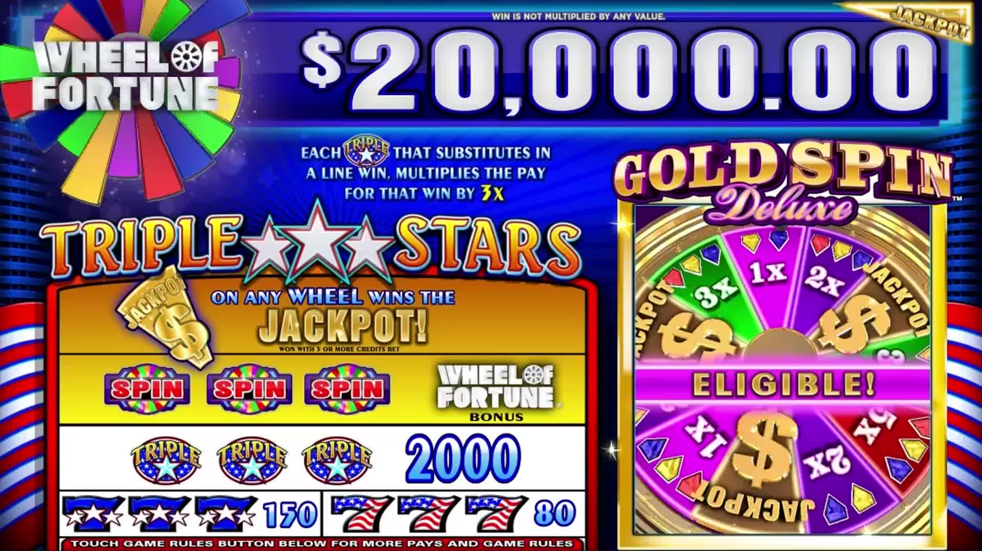 wheel of fortune gold spin slot machine