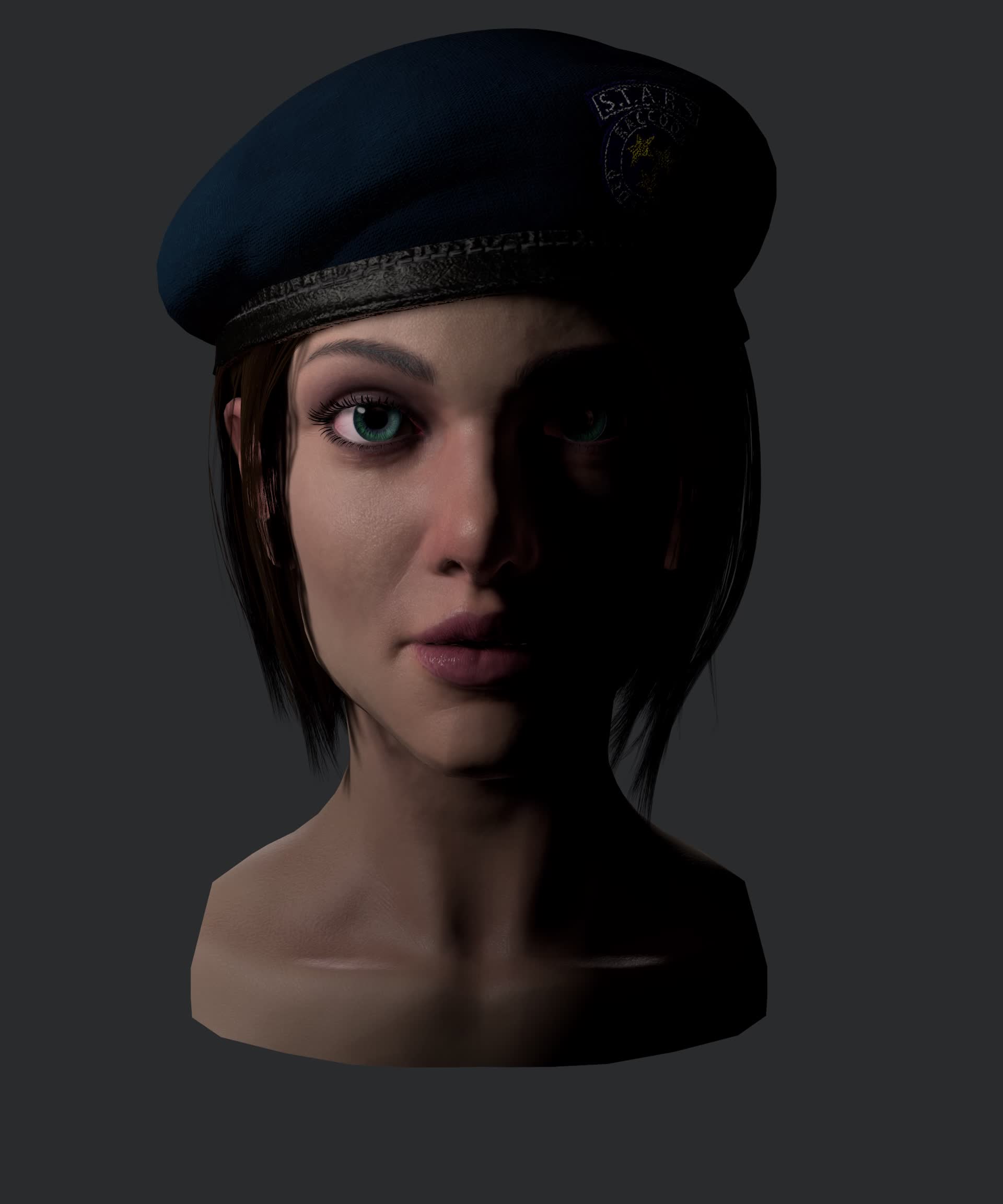 ArtStation - Jill Valentine from Resident Evil #2