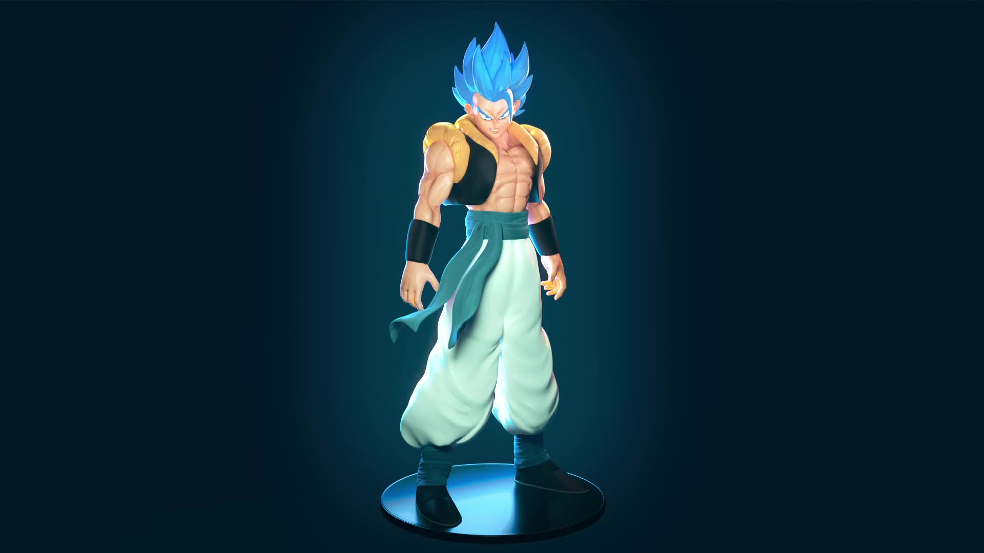 ArtStation - SSJ4 Gogeta Rework