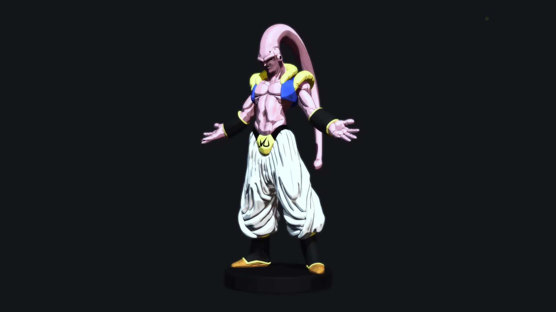 Majin Buu Dragon Ball desenho Gotenks fã art, desconto super