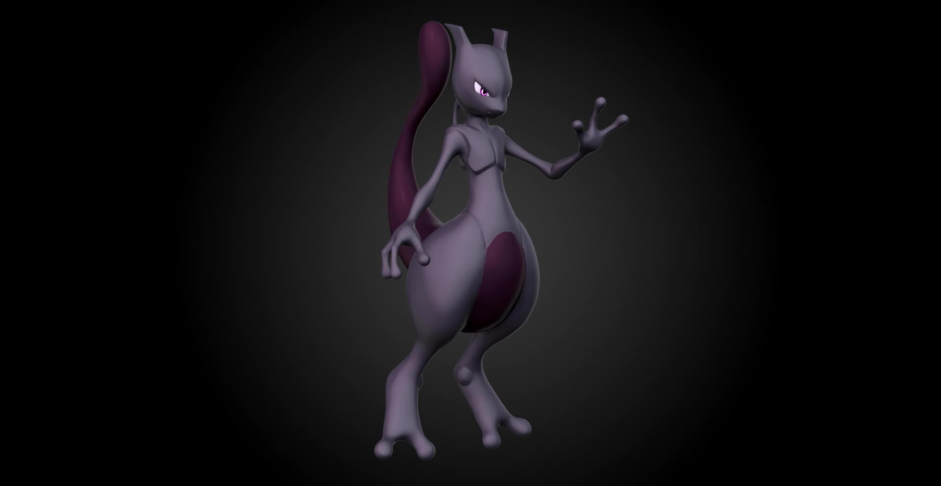 ArtStation - LEGENDARY POKÉMON: MEWTWO