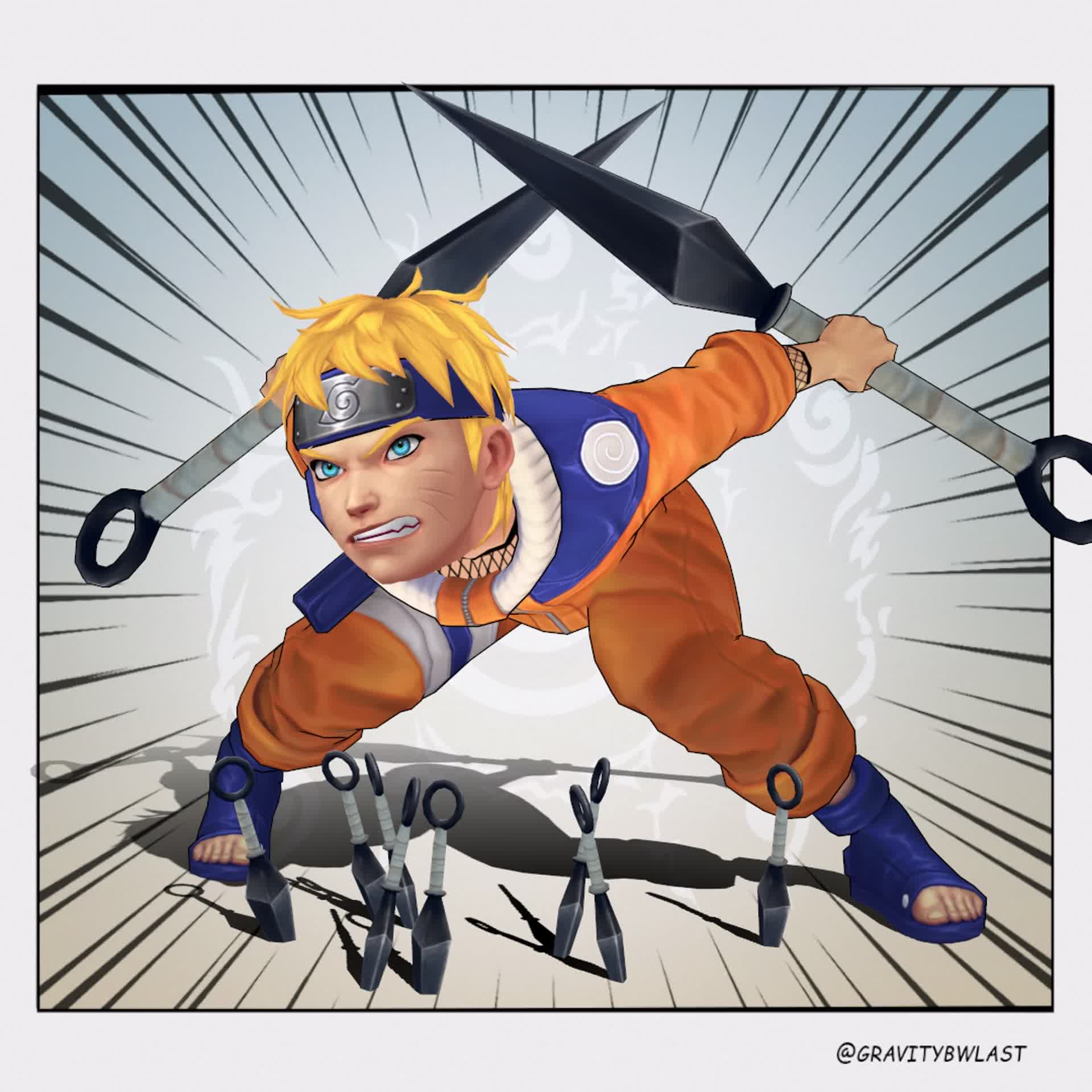 ArtStation - Classic Naruto Uzumaki