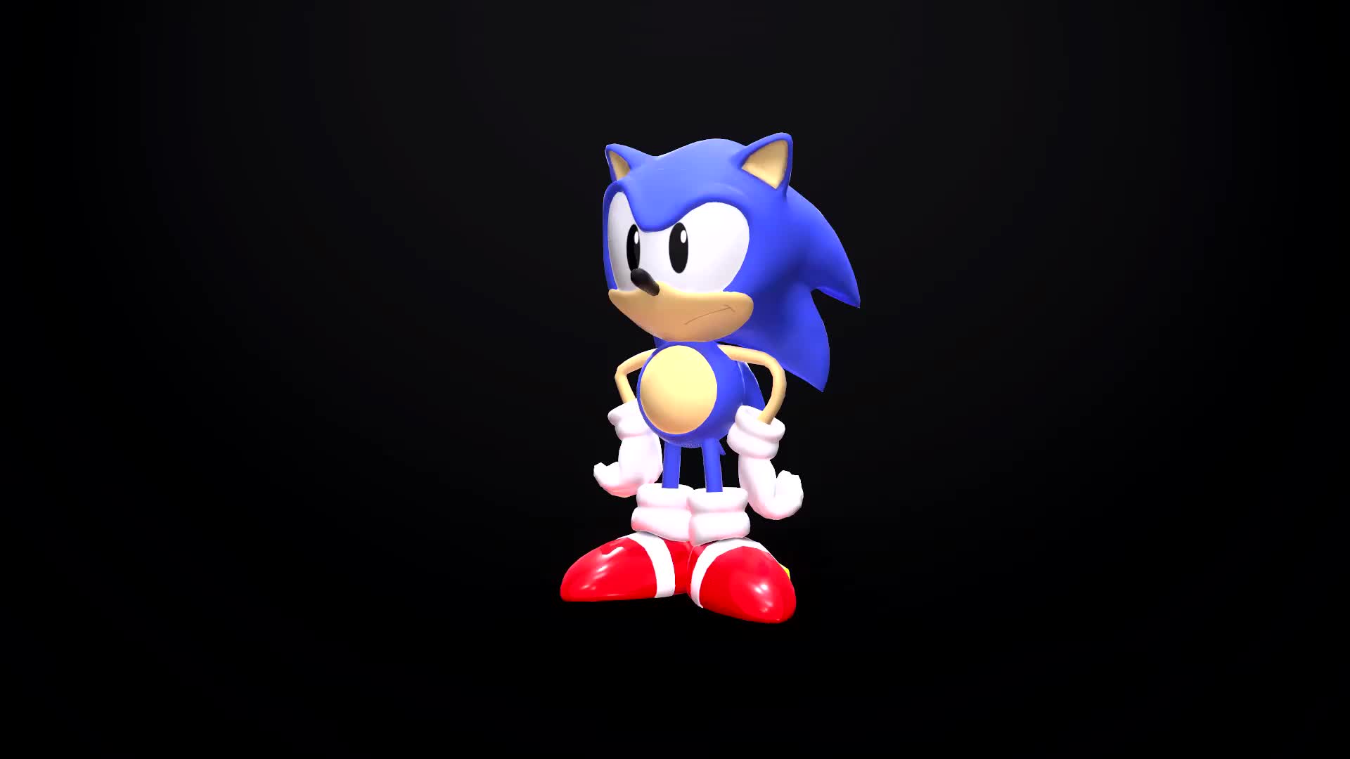 ArtStation - Classic Sonic - Sonic Speed Simulator