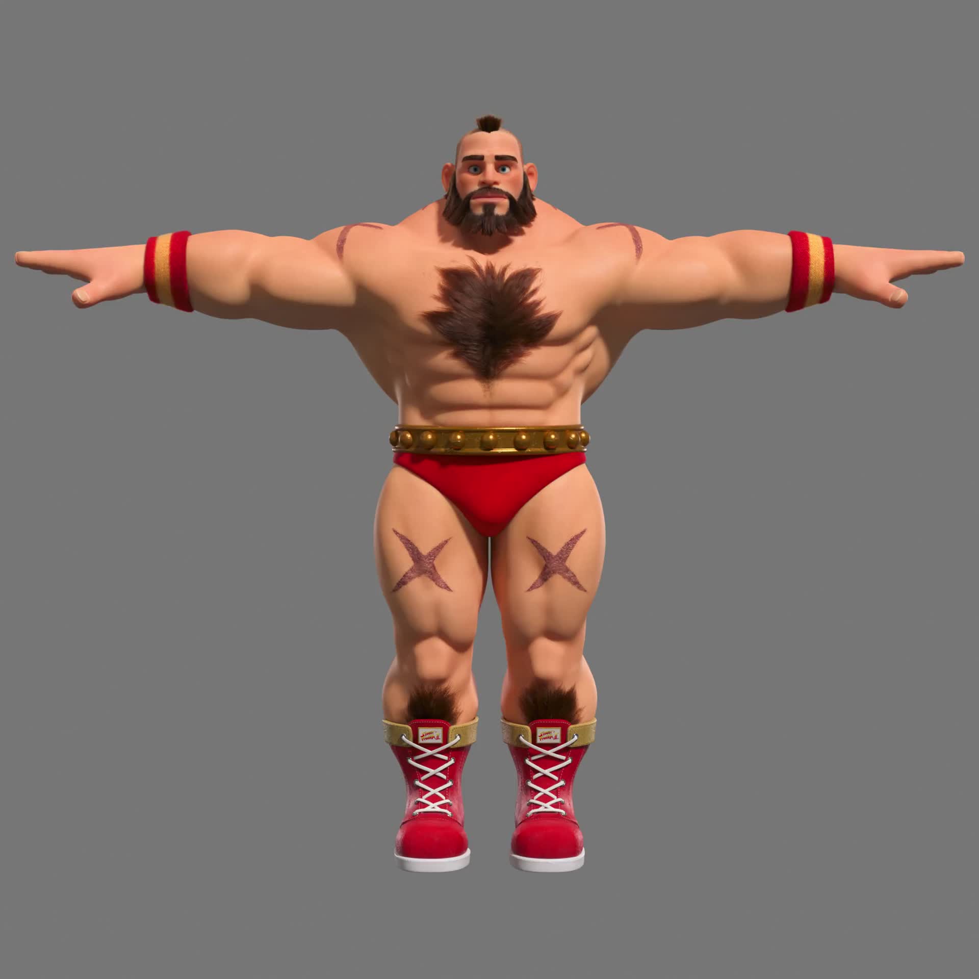 ArtStation - zangief render