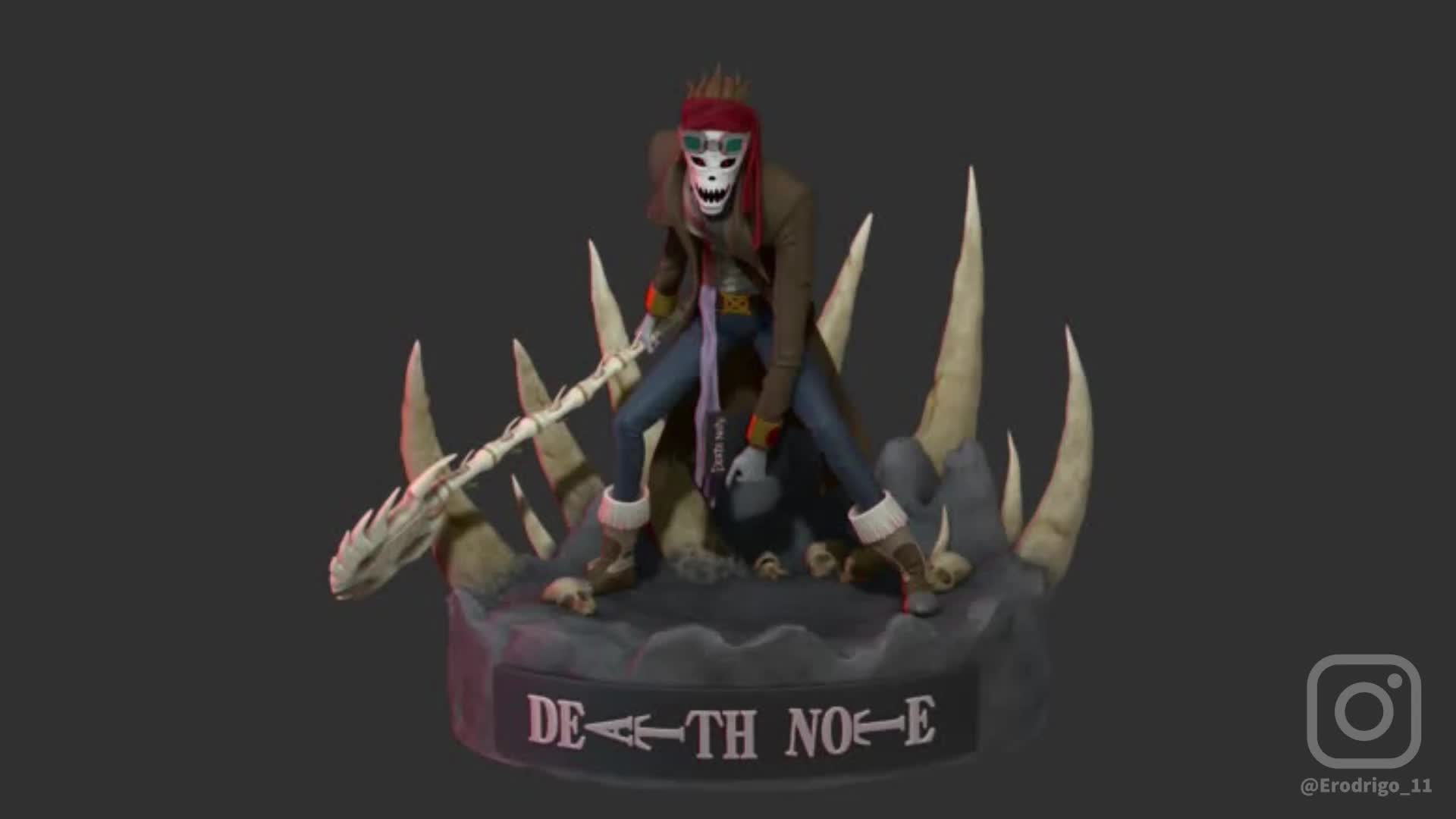 ArtStation - Light Yagami (Shinigami) - Death Note デスノート