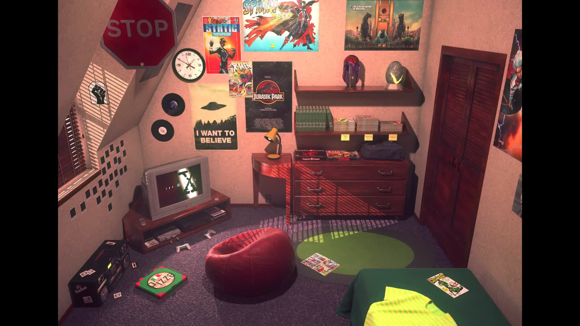 ArtStation - 90s room