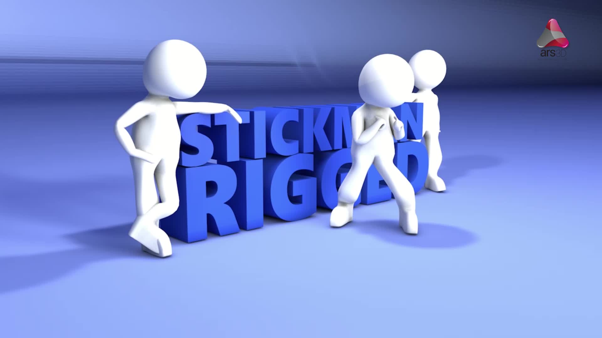 ArtStation - 3d Rigged StickMan