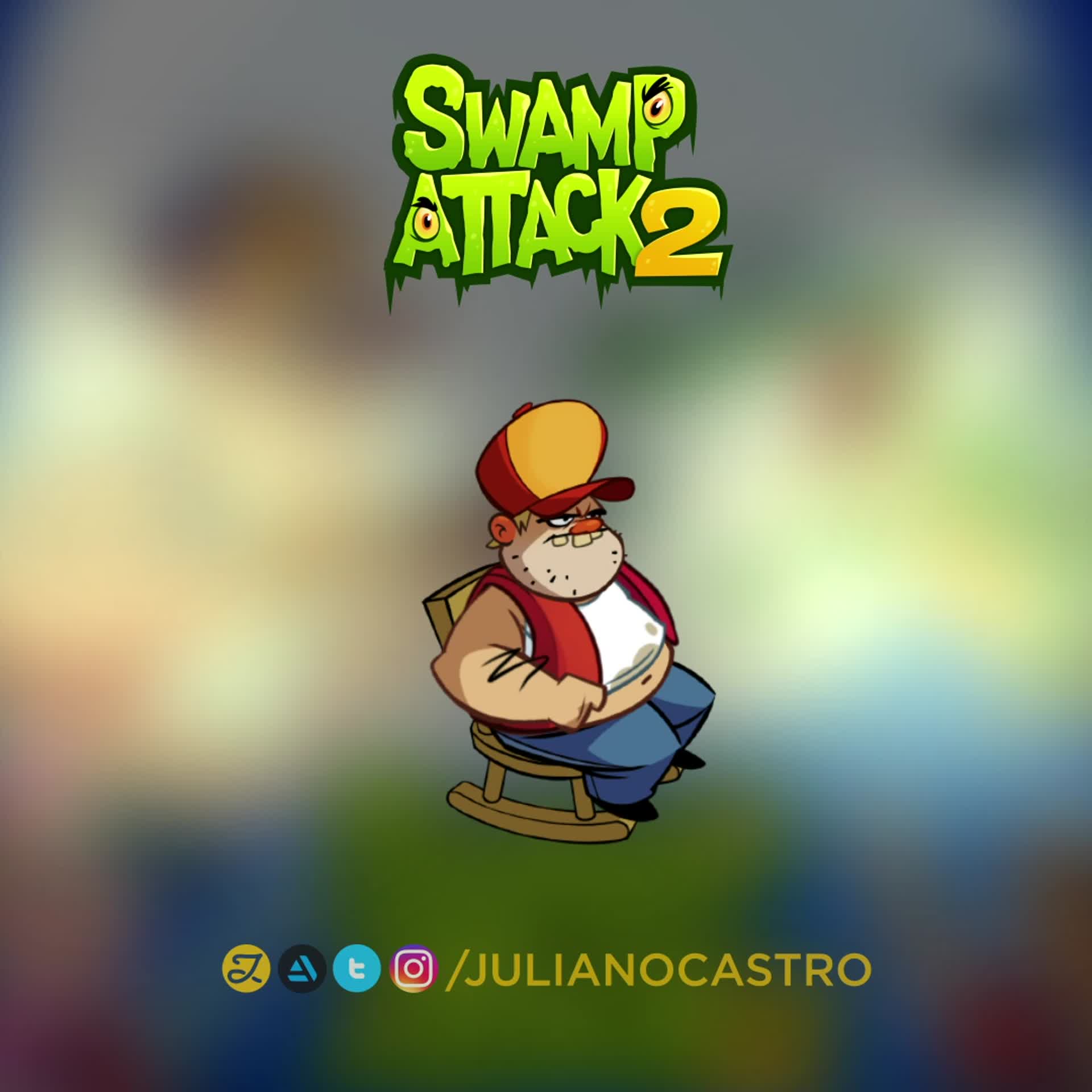 Juliano Castro - Swamp Attack 2 - Character Animation Set