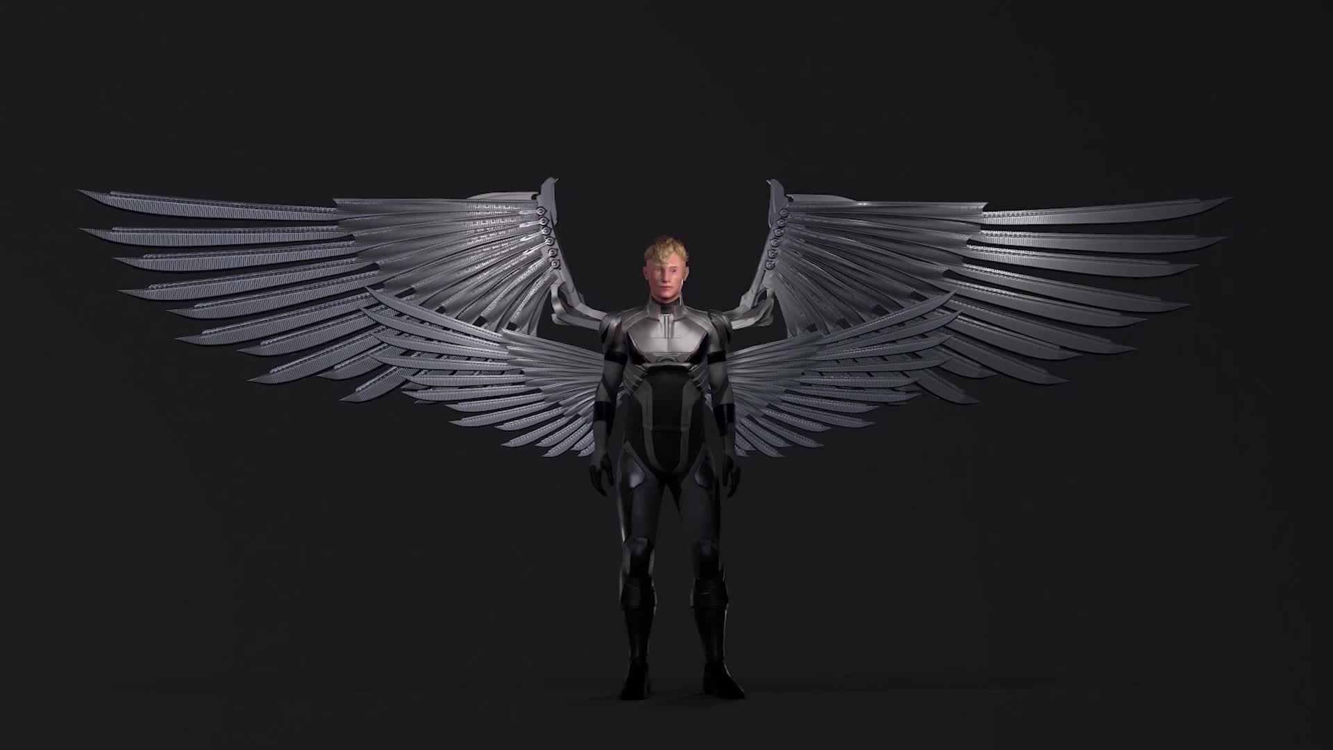 angel x men wings