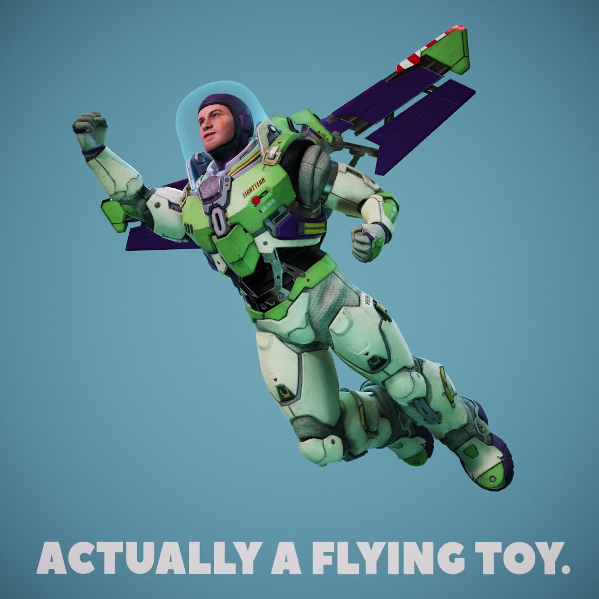 buzz lightyear flying toy