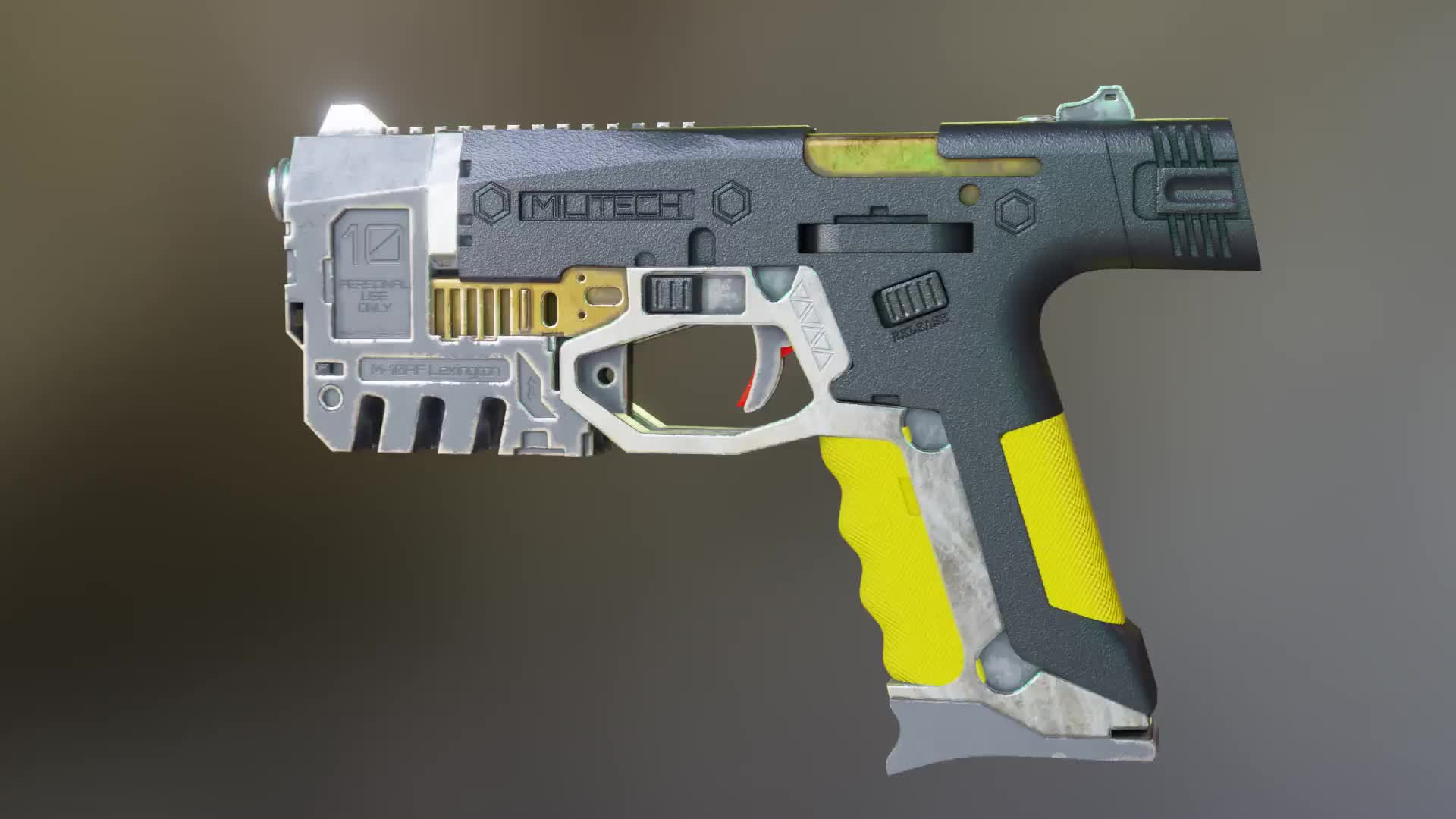 Tomislav Fišter - Cyberpunk 2077: Pistol M-10AF Lexington