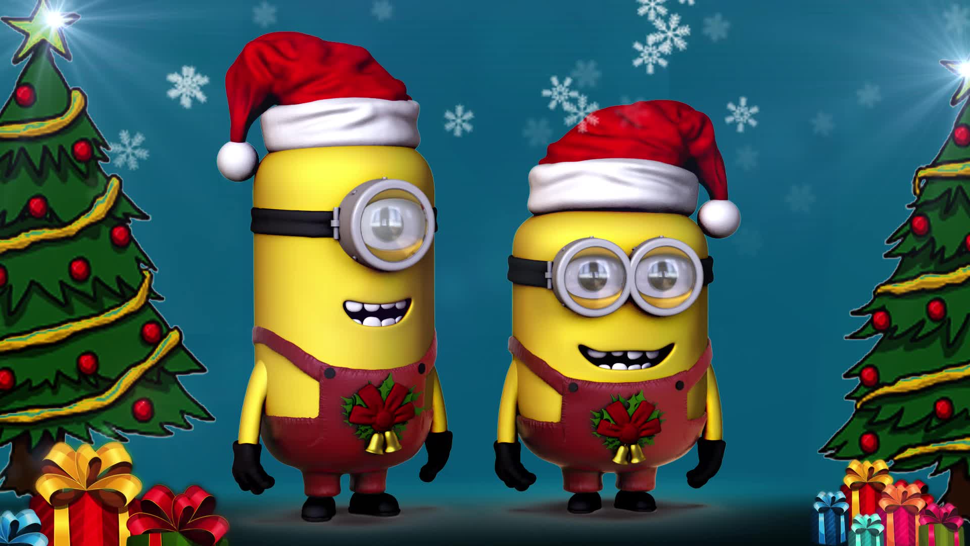 Minion Christmas wallpaper by bluecoral74  Download on ZEDGE  c580