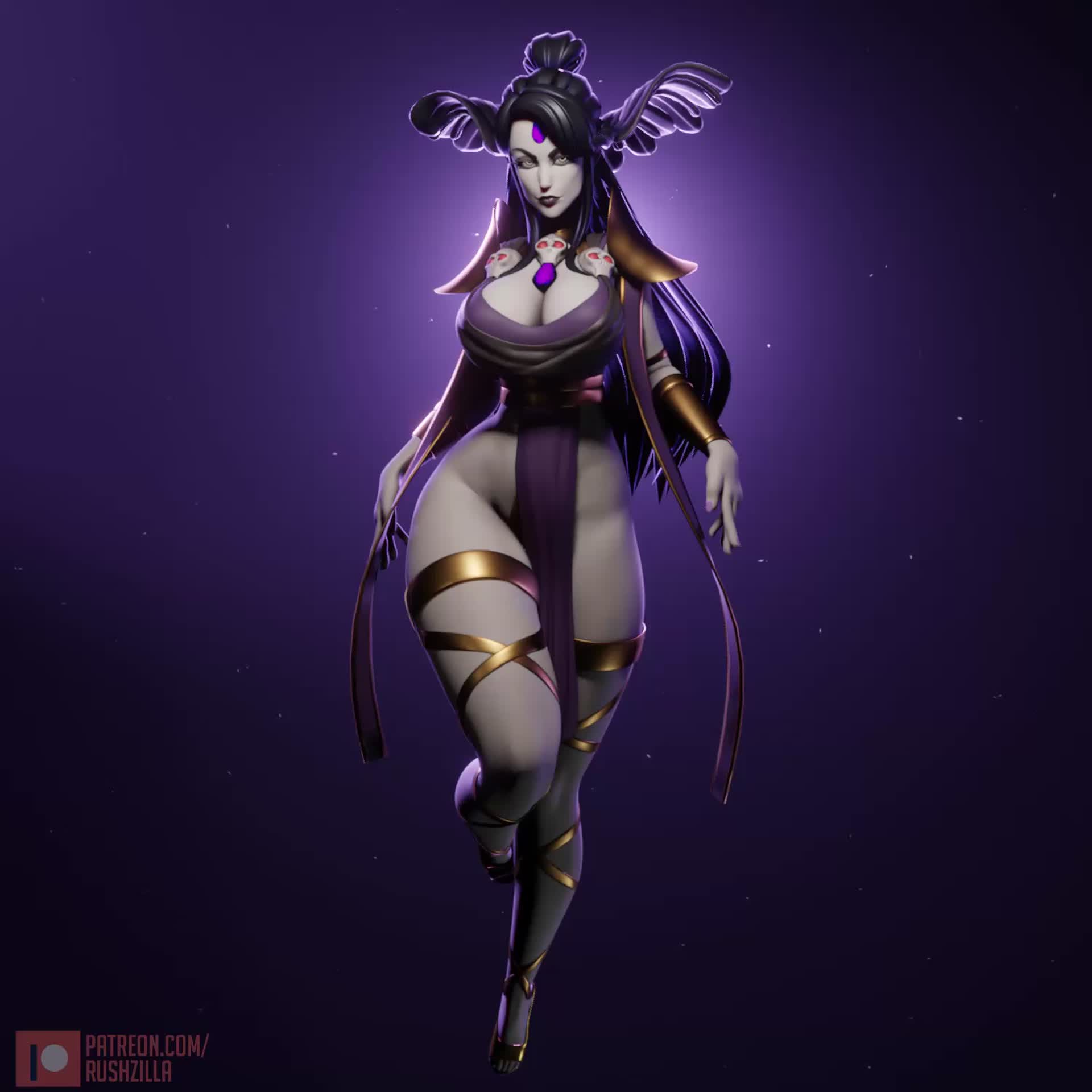 Rush Zilla - Sexy Hell Mum Nyx