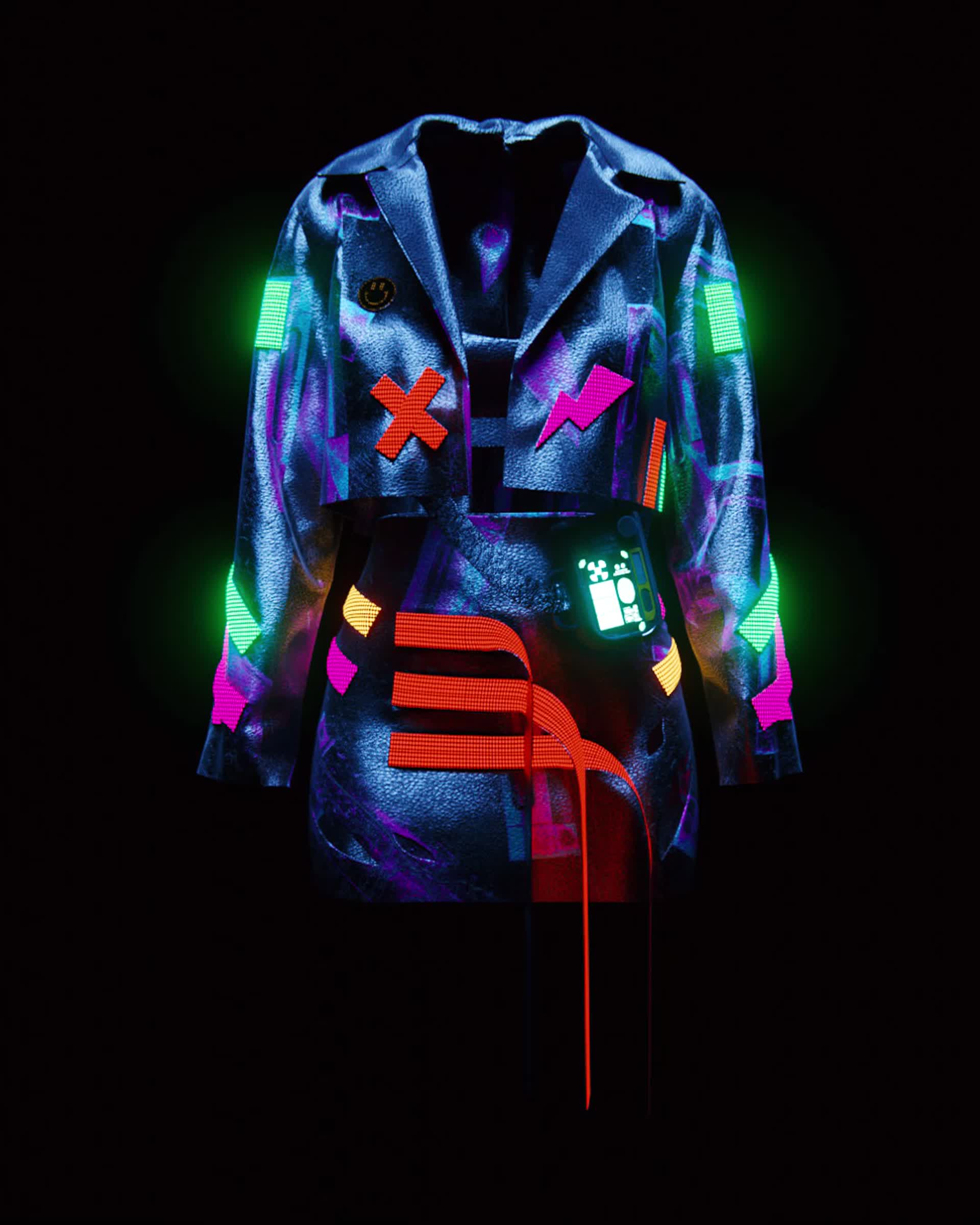 ArtStation Cyberpunk Netrunner Outfit