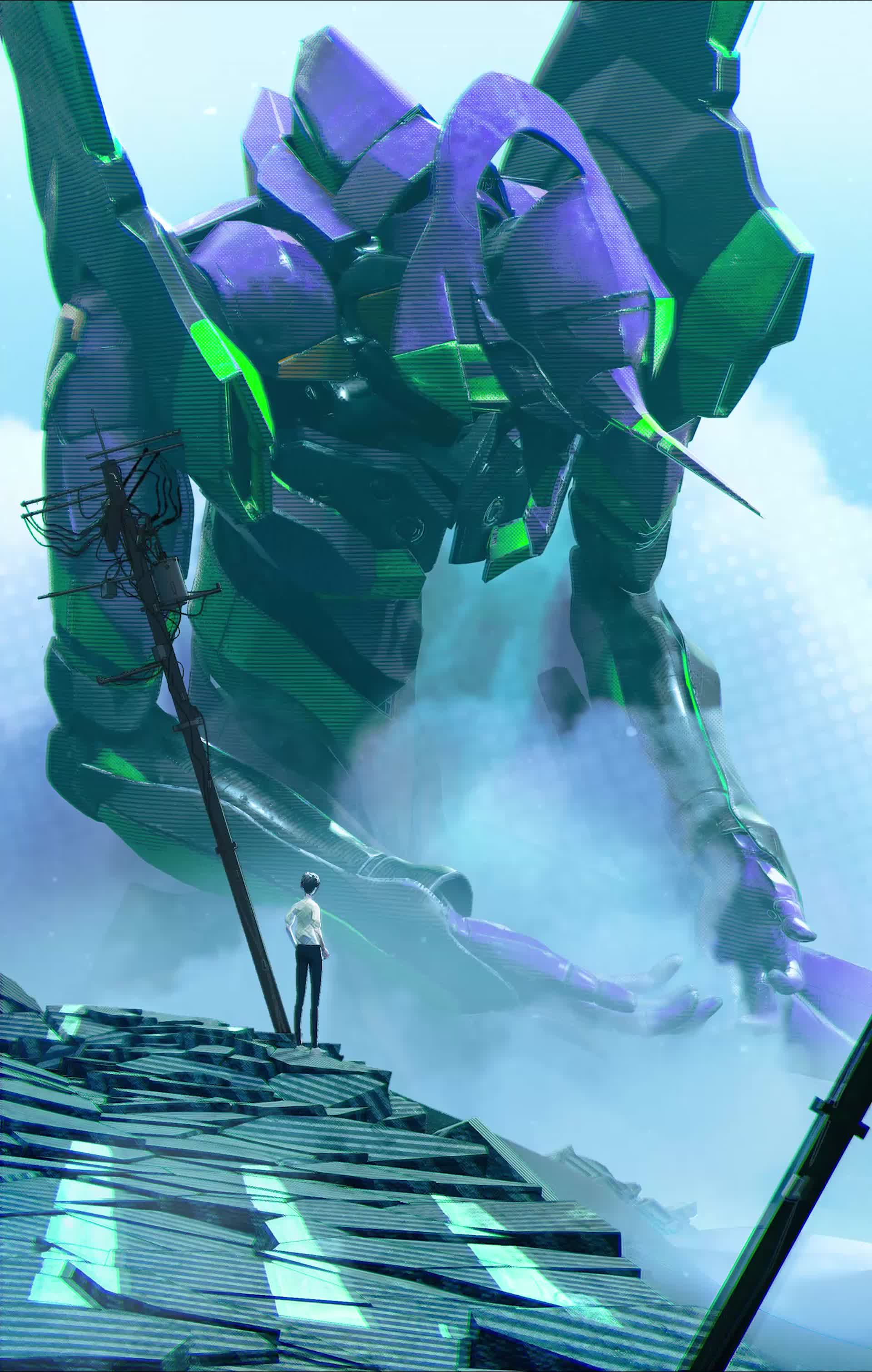0012 エヴァンゲリオン 初号機 バックパック EVANGELION 碇シンジ