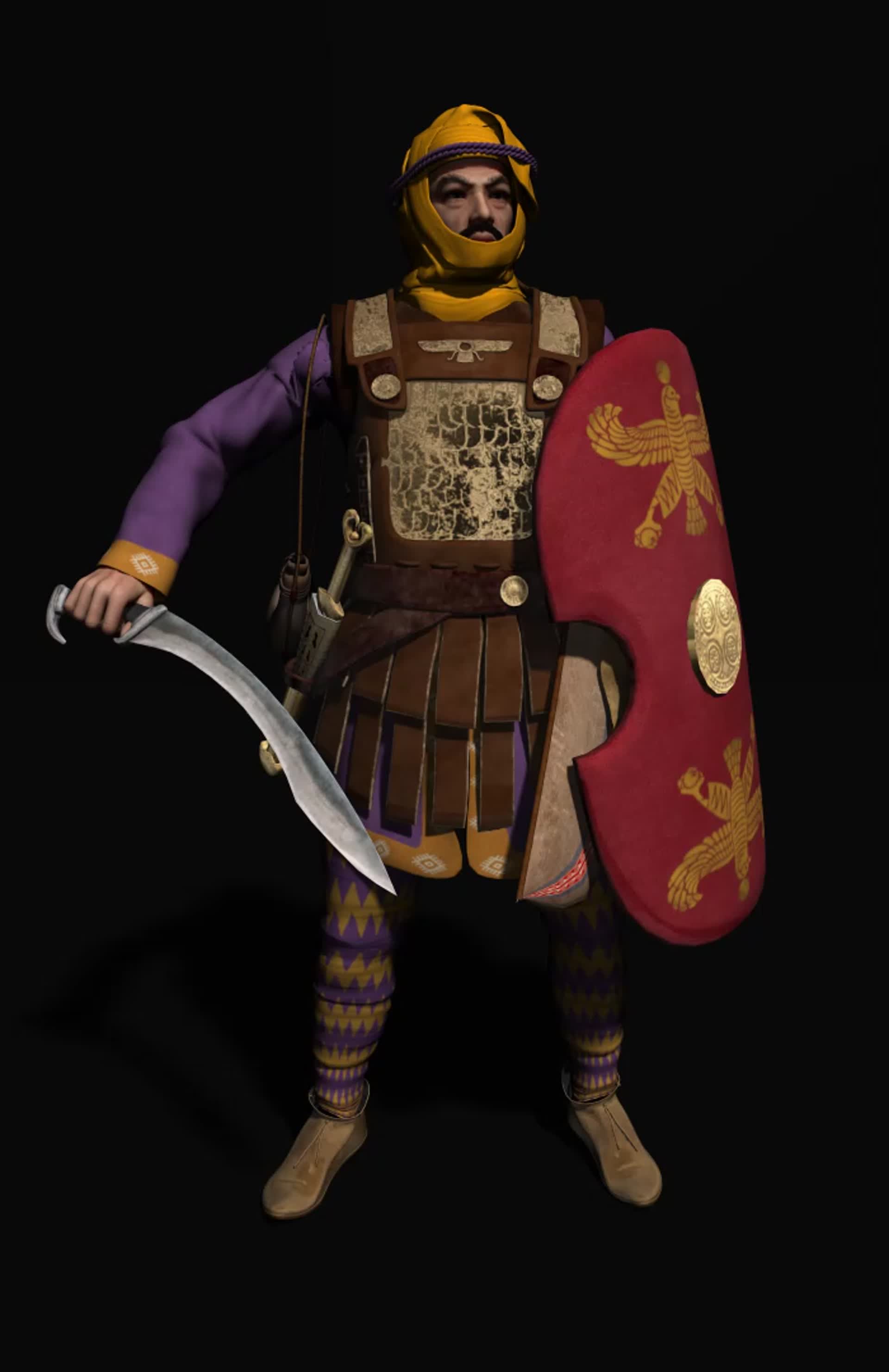 ancient persian armor