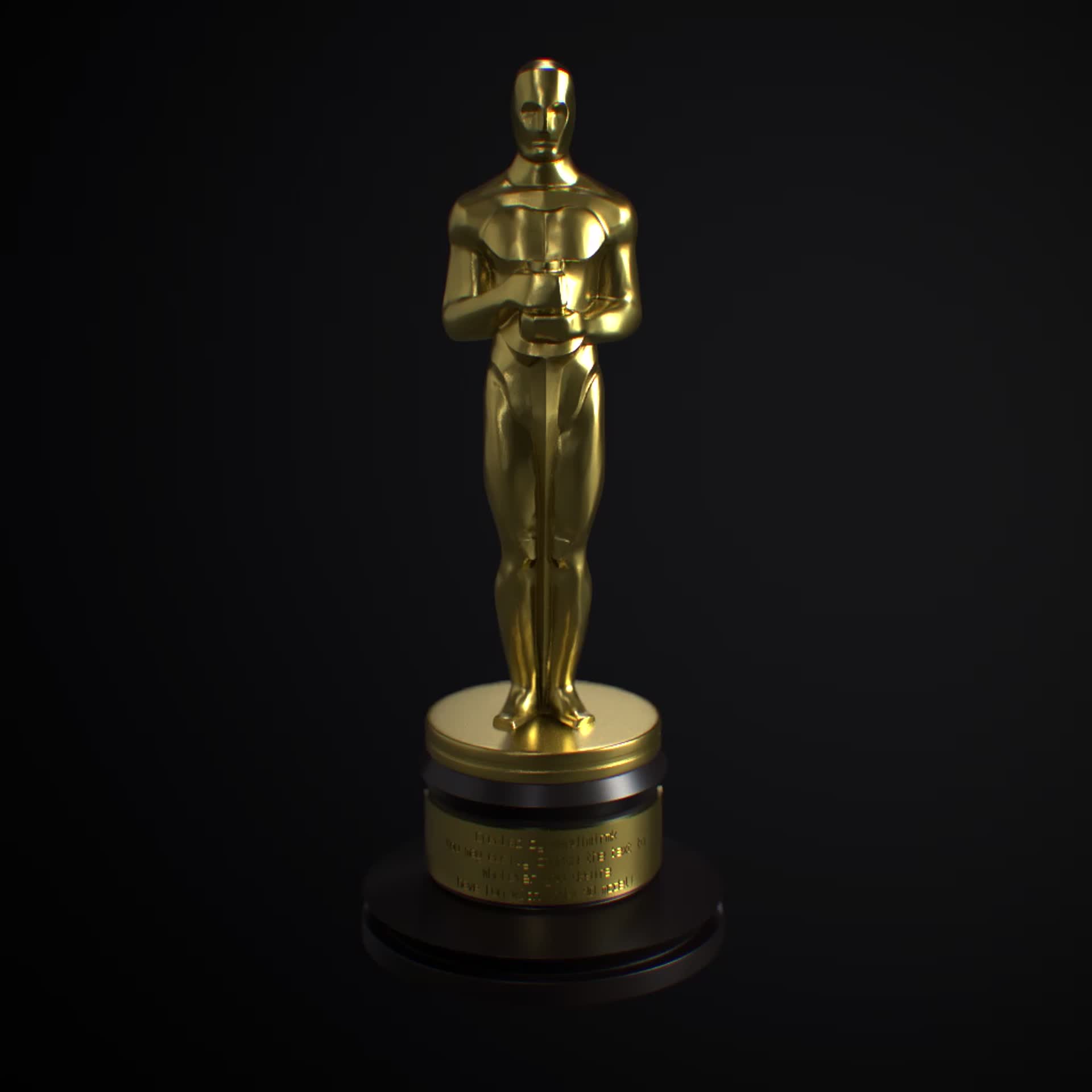 ArtStation - Oscar Statuette