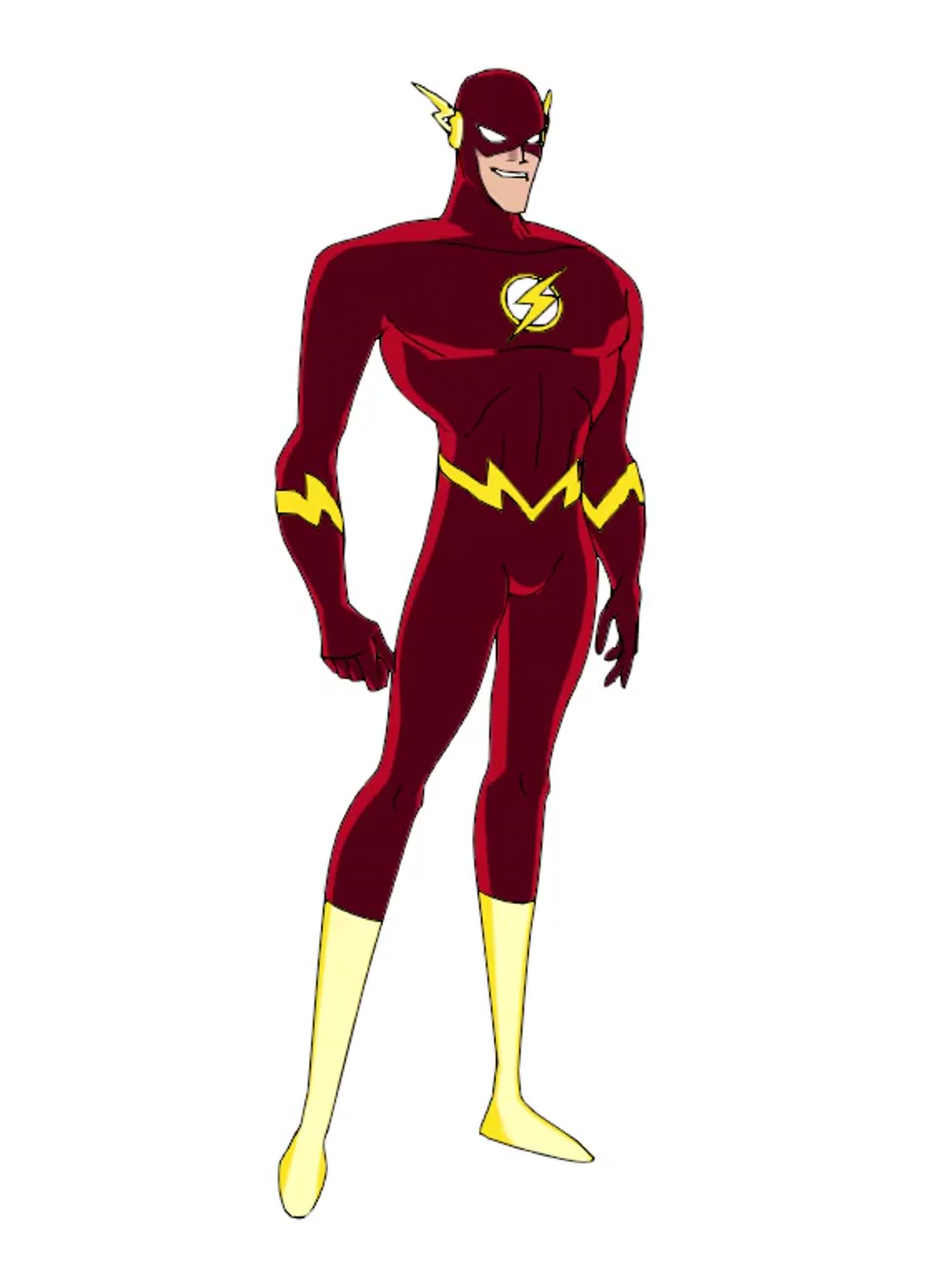 ArtStation - 3D Justice League Animated Series: The Flash