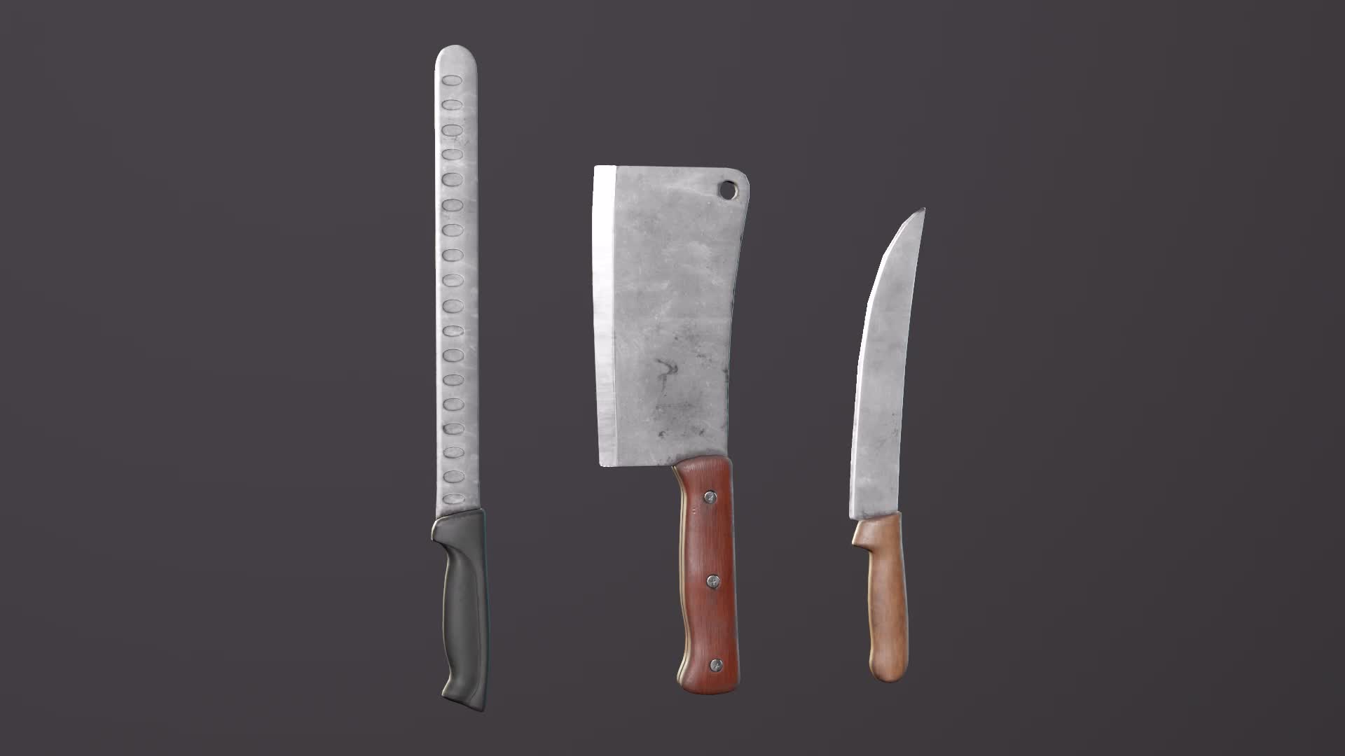 ArtStation - Butcher's Knife Set, Predator: Hunting Grounds