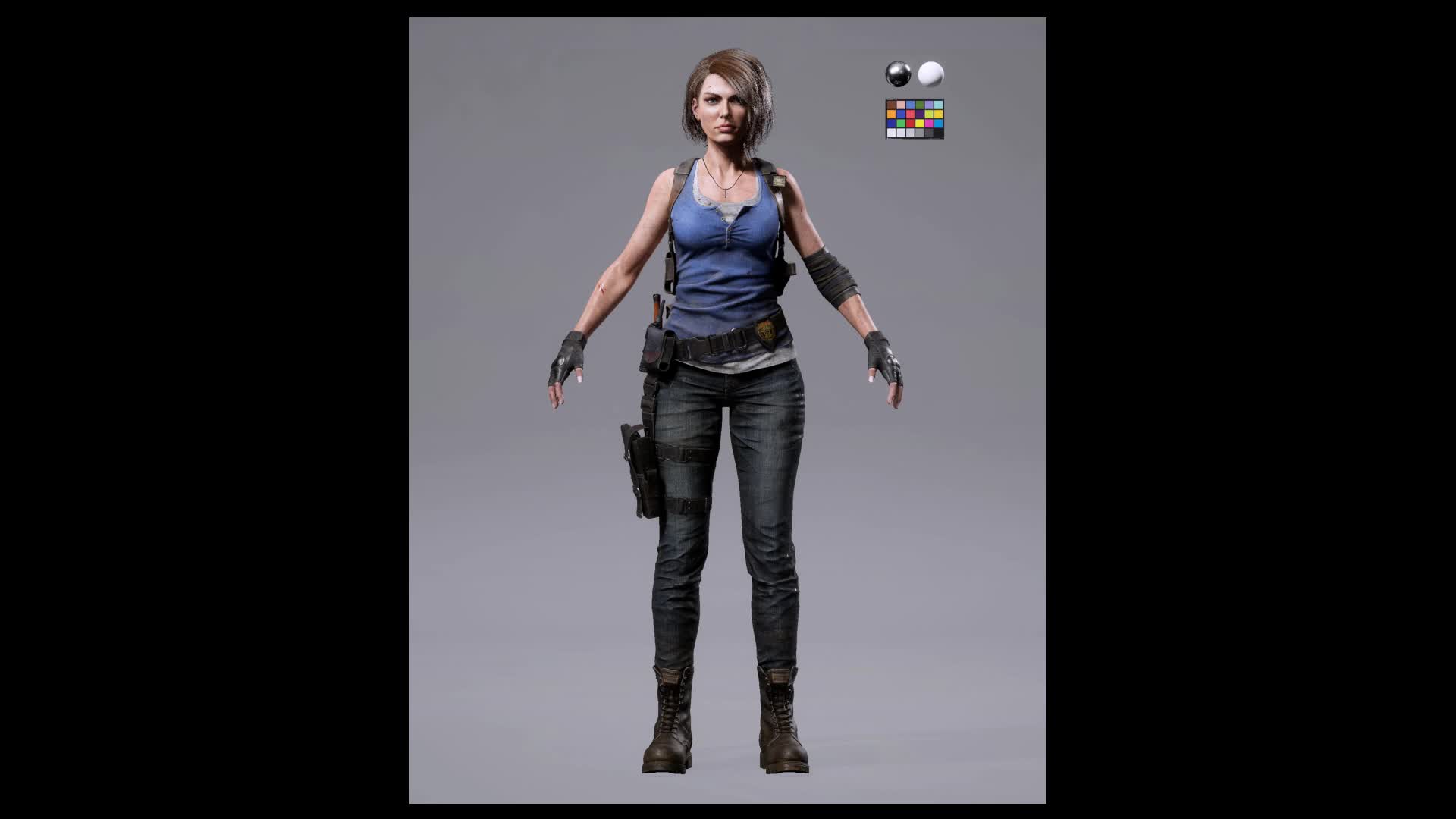 ArtStation - Jill Valentine Portrait Cover (Resident Evil 3 Remake)
