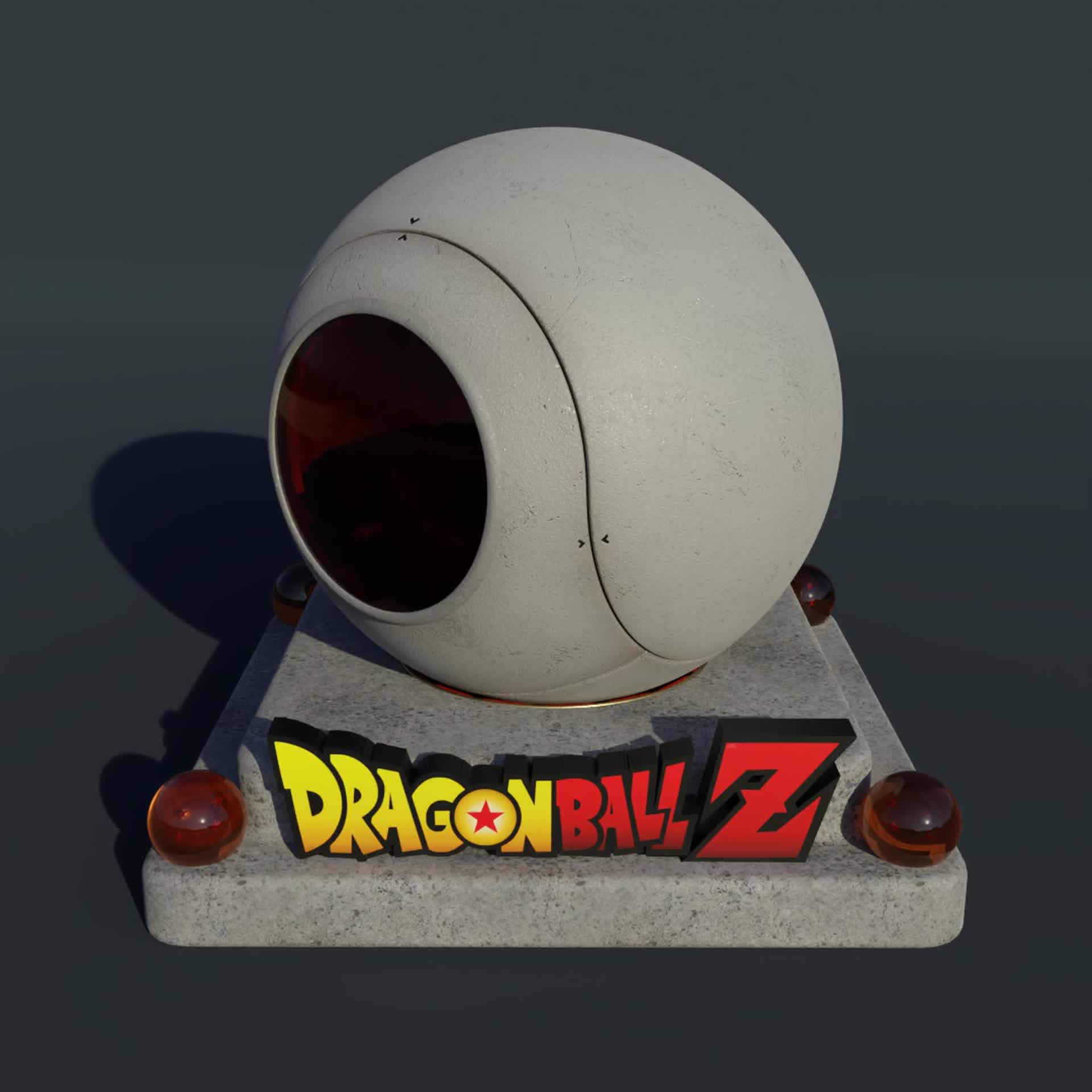 Karl Robert Graham Shackleton - Dragon Ball Z Saiyan Space Pod