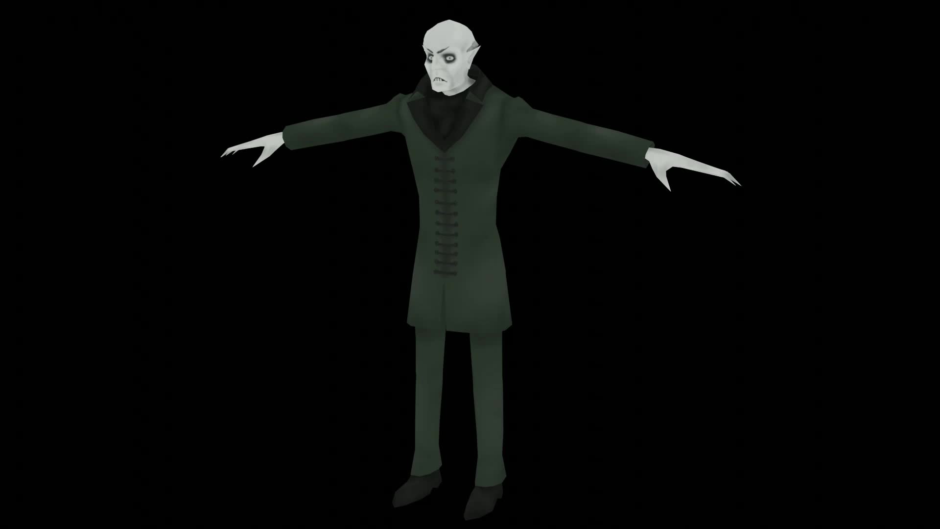 ArtStation - Nosferatu- Lowpoly Count Orlok