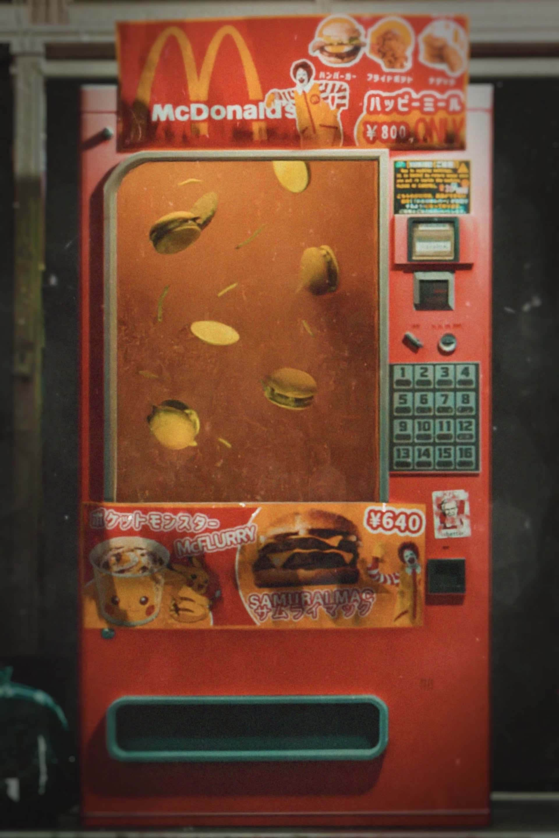 ArtStation McDonald's Vending Machine, 44 OFF