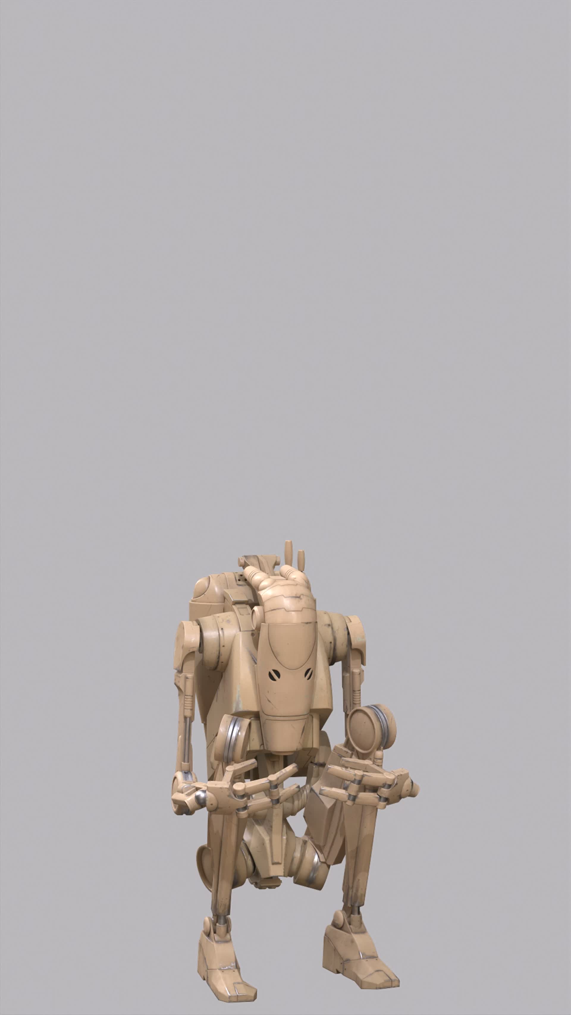 ArtStation - B1 Battle Droid Character Mesh