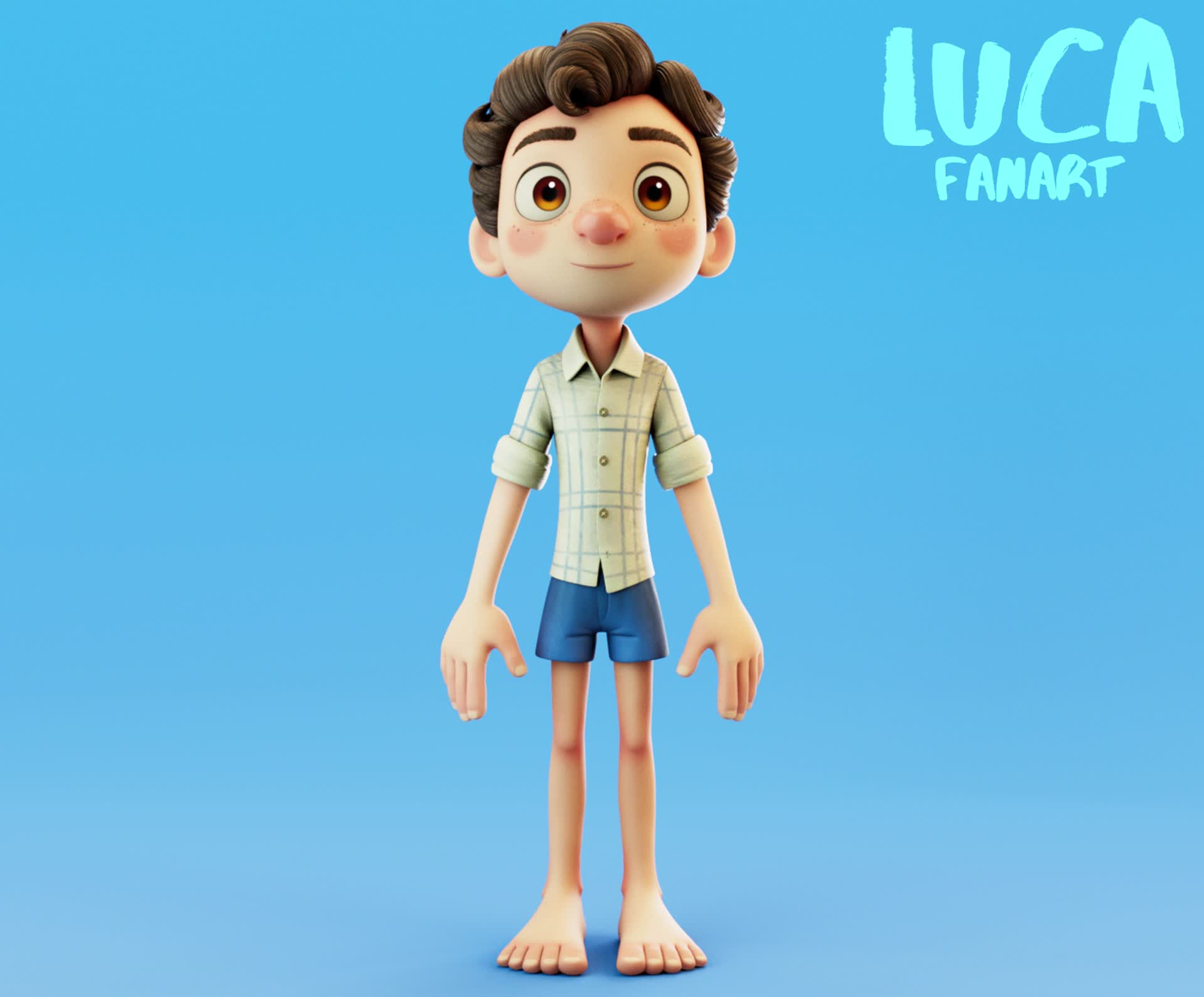 Luca Paguro From Luca , Disney Original - Download Free 3D model by Jzax  (@jzaxjzax) [195faf4]